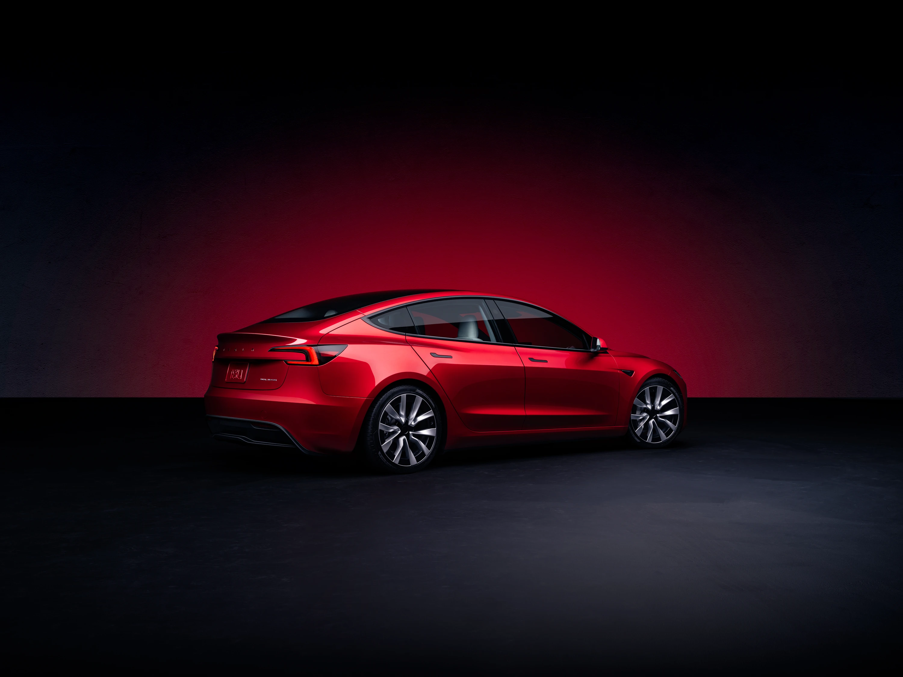 Tesla Model 3 Long Range RWD exterior view