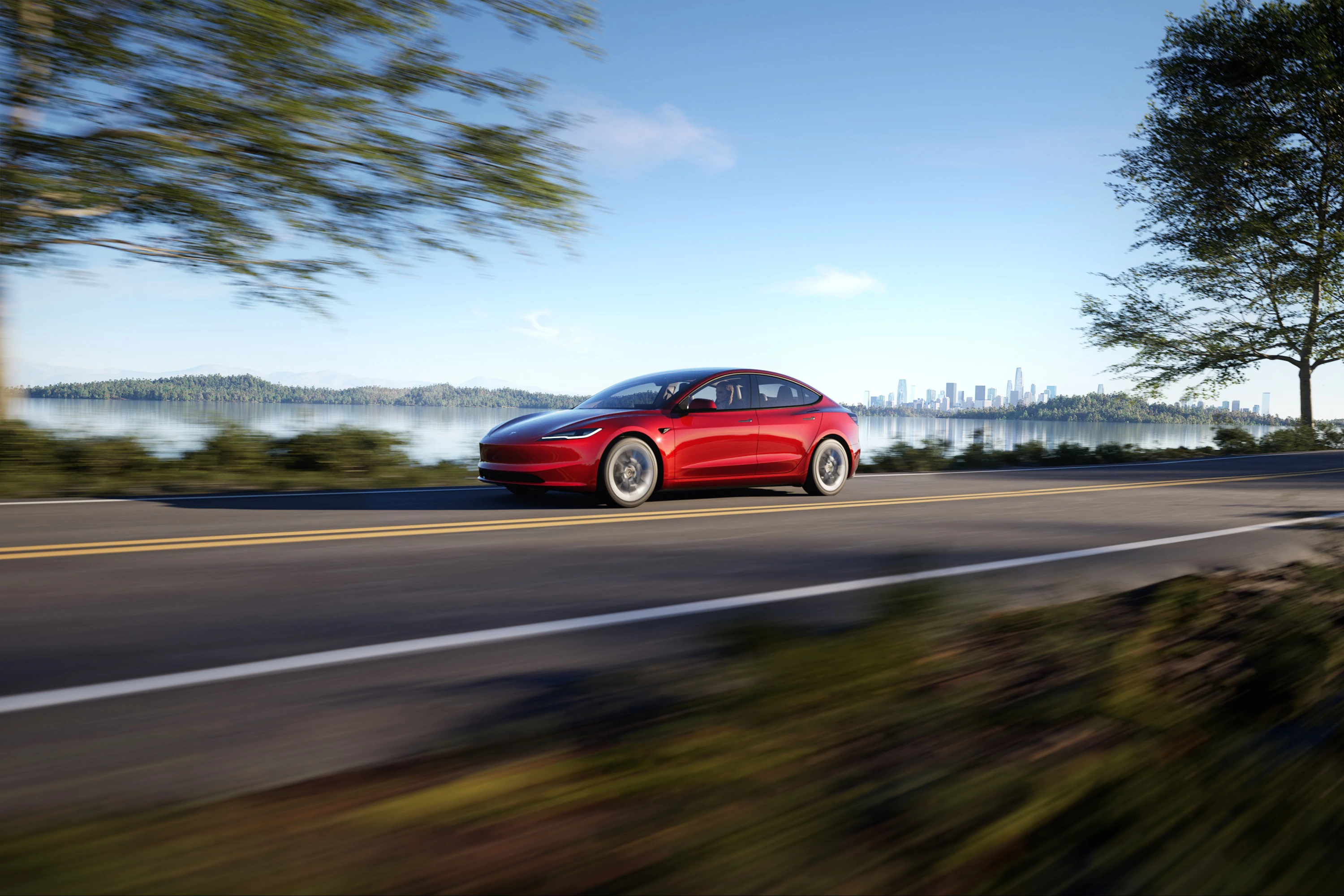 Tesla Model 3 Long Range RWD electric vehicle variant
