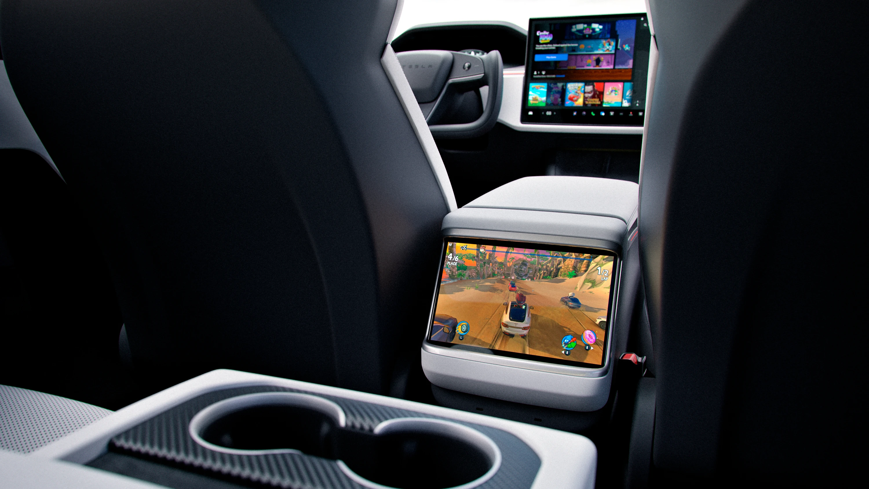 Tesla Model S Plaid details view