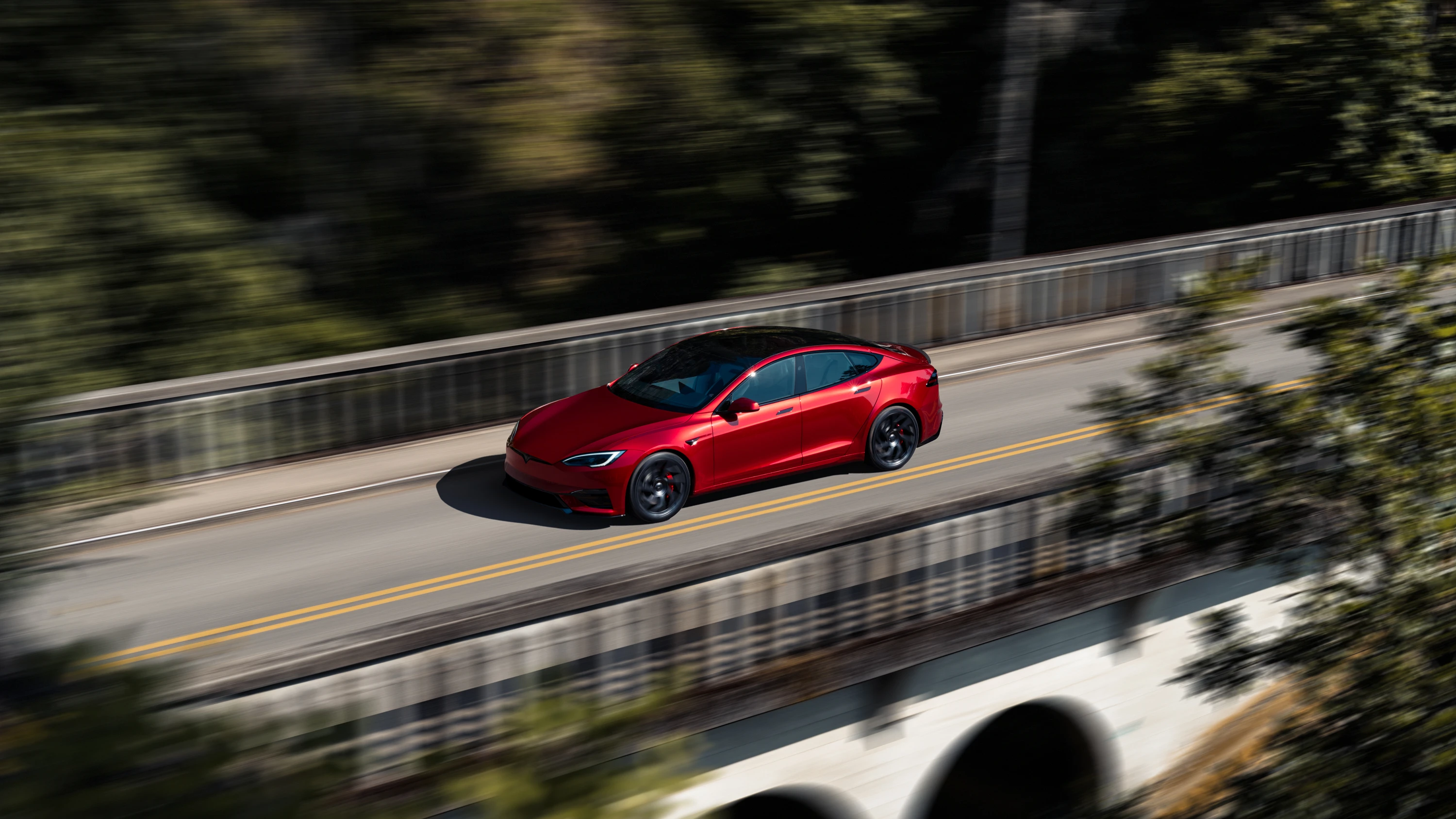 Tesla Model S Plaid exterior view