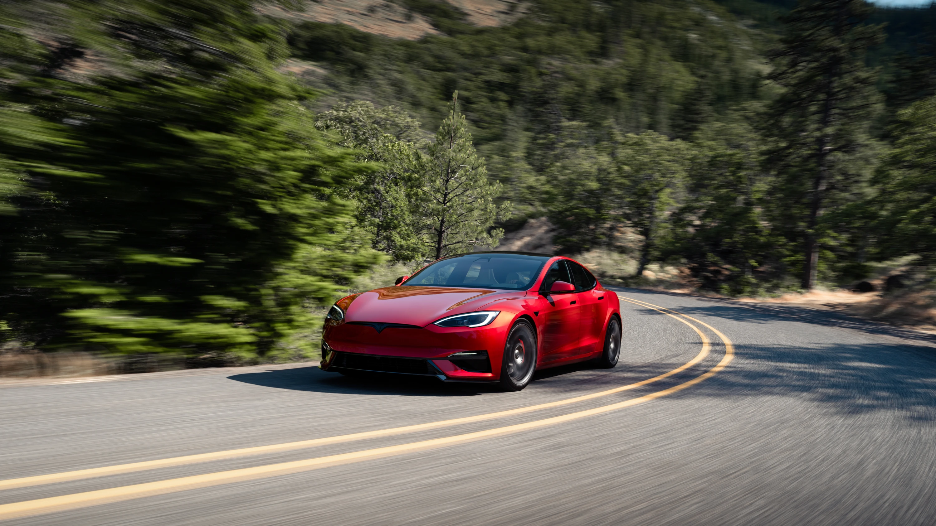 Tesla Model S Plaid electric vehicle