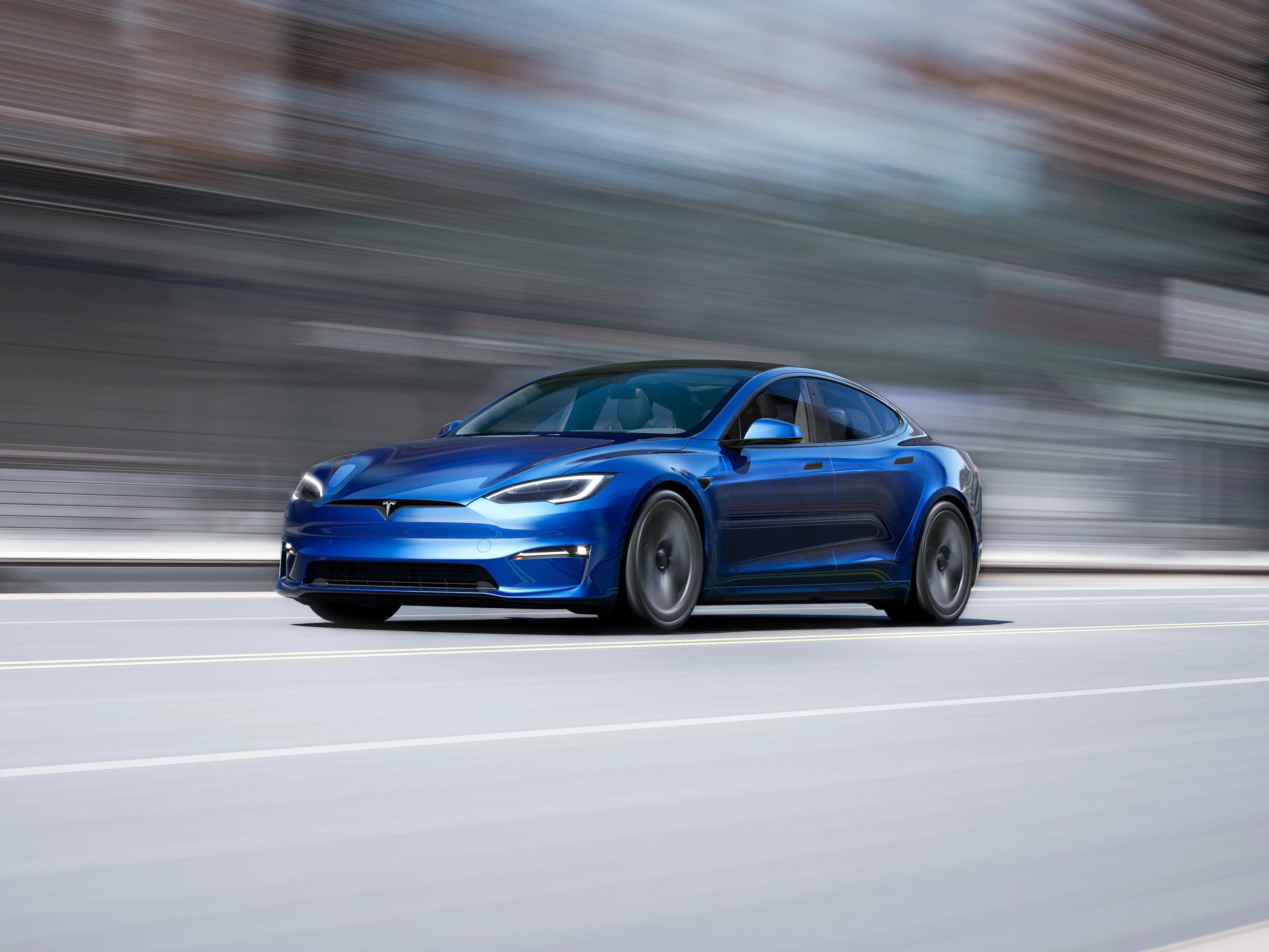 Tesla Model S Plaid (GEN1) electric vehicle exterior