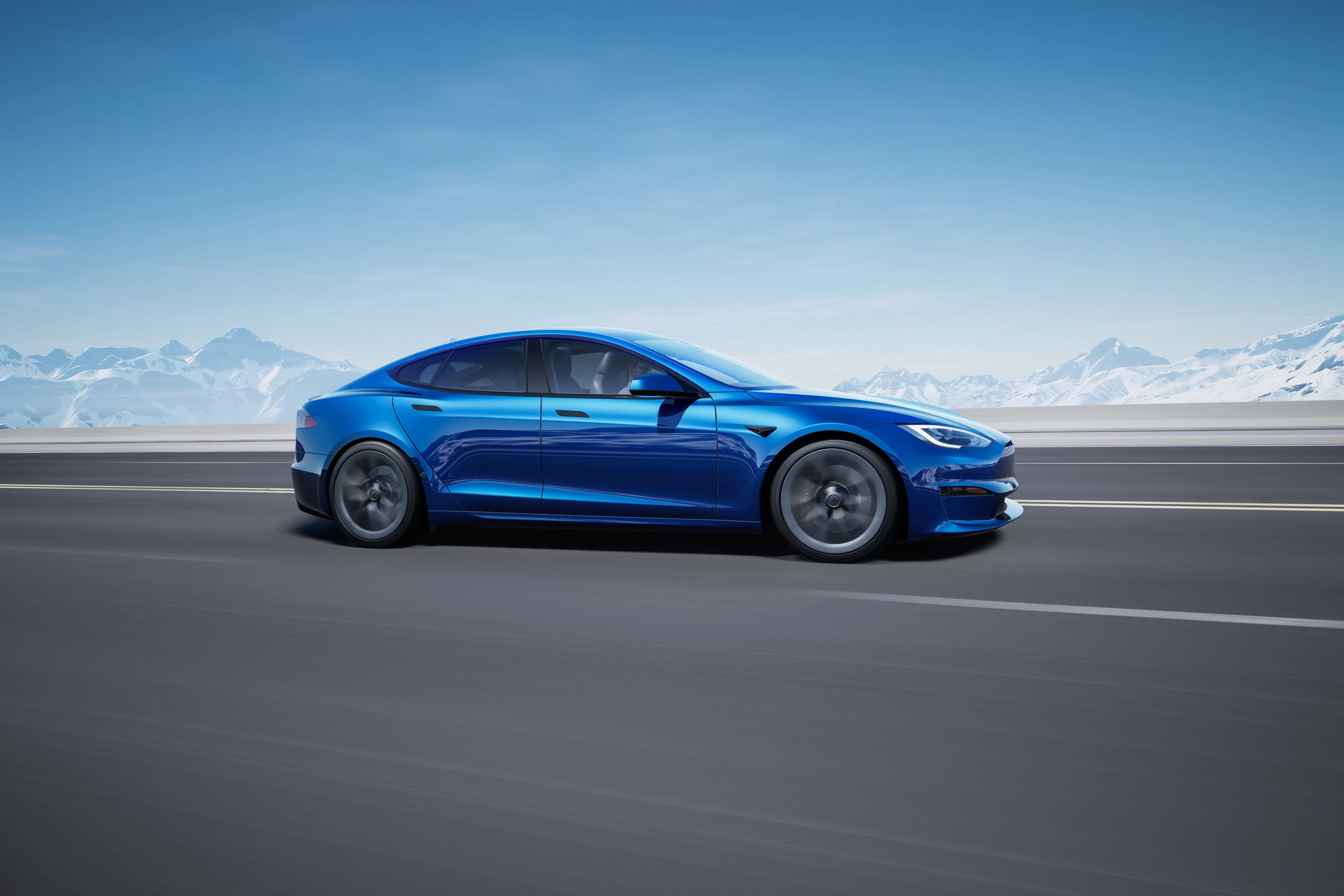 Tesla Model S Standard Range exterior view