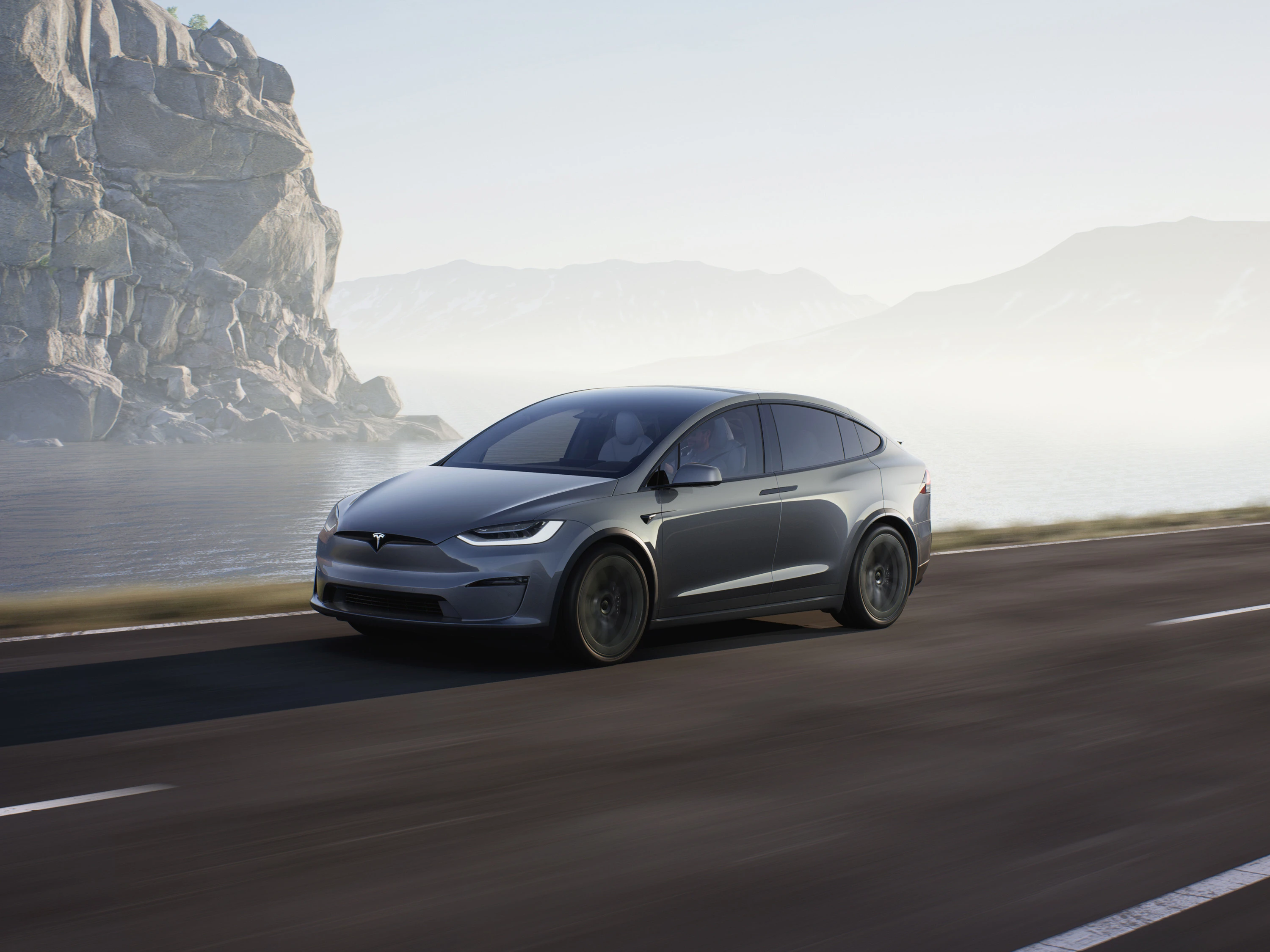 Tesla Model X Standard Range exterior view