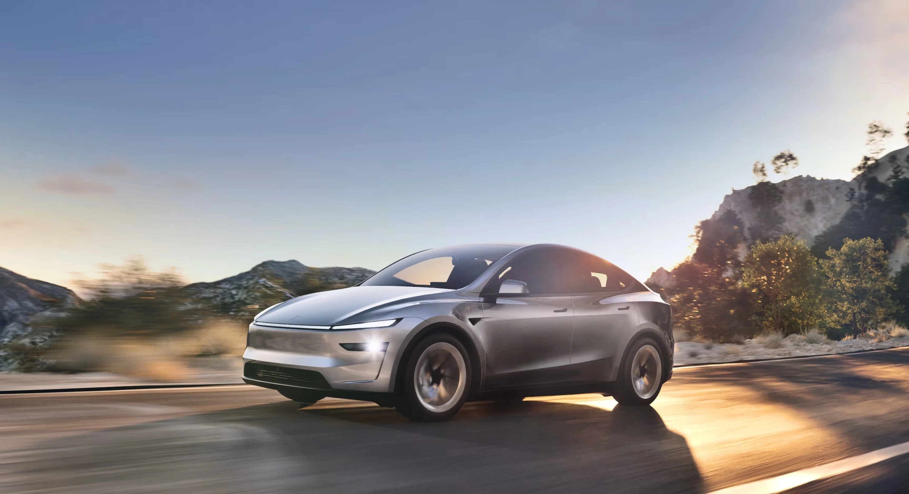 Tesla Model Y Long Range RWD exterior view