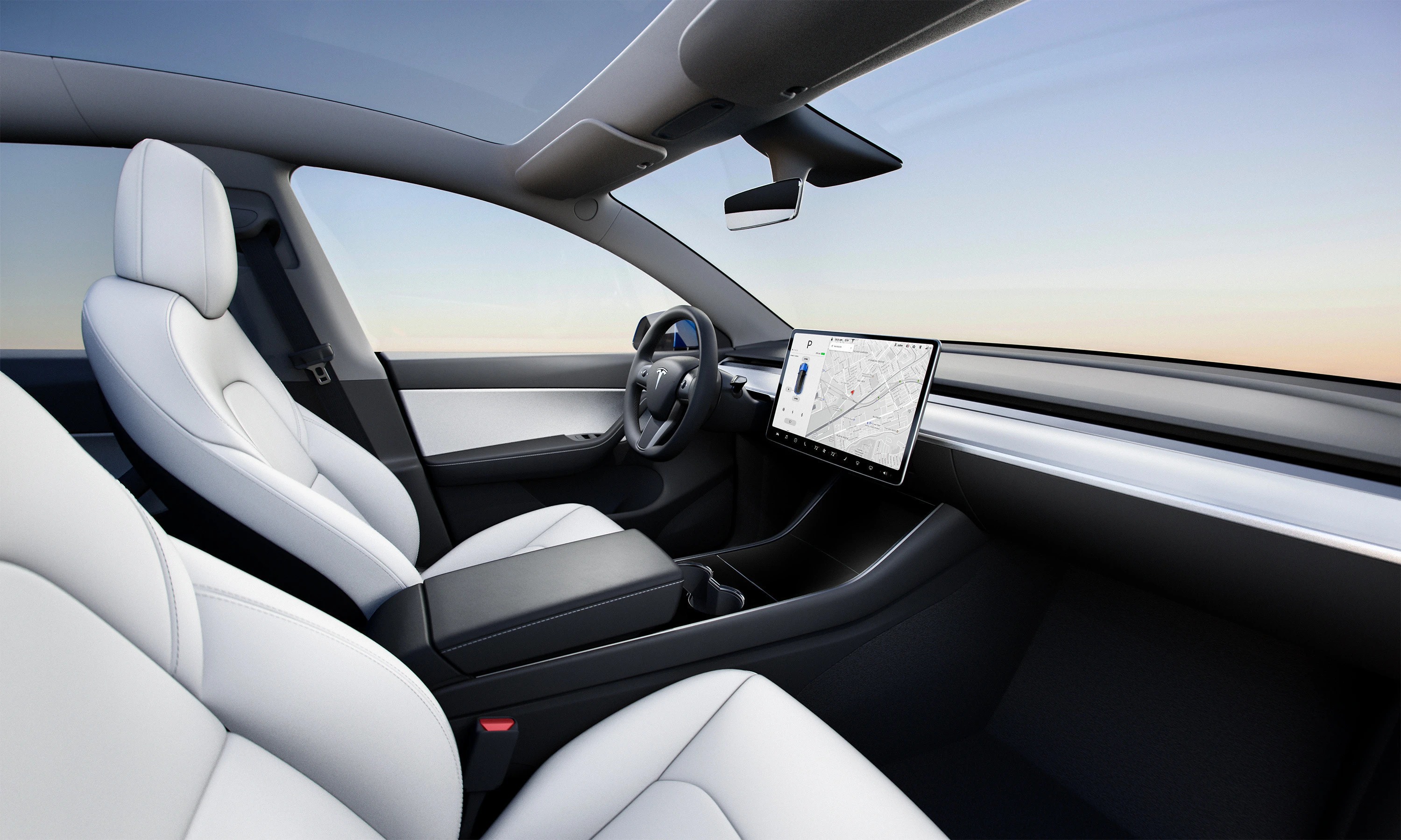 Tesla Model Y Performance (GEN1) screens view