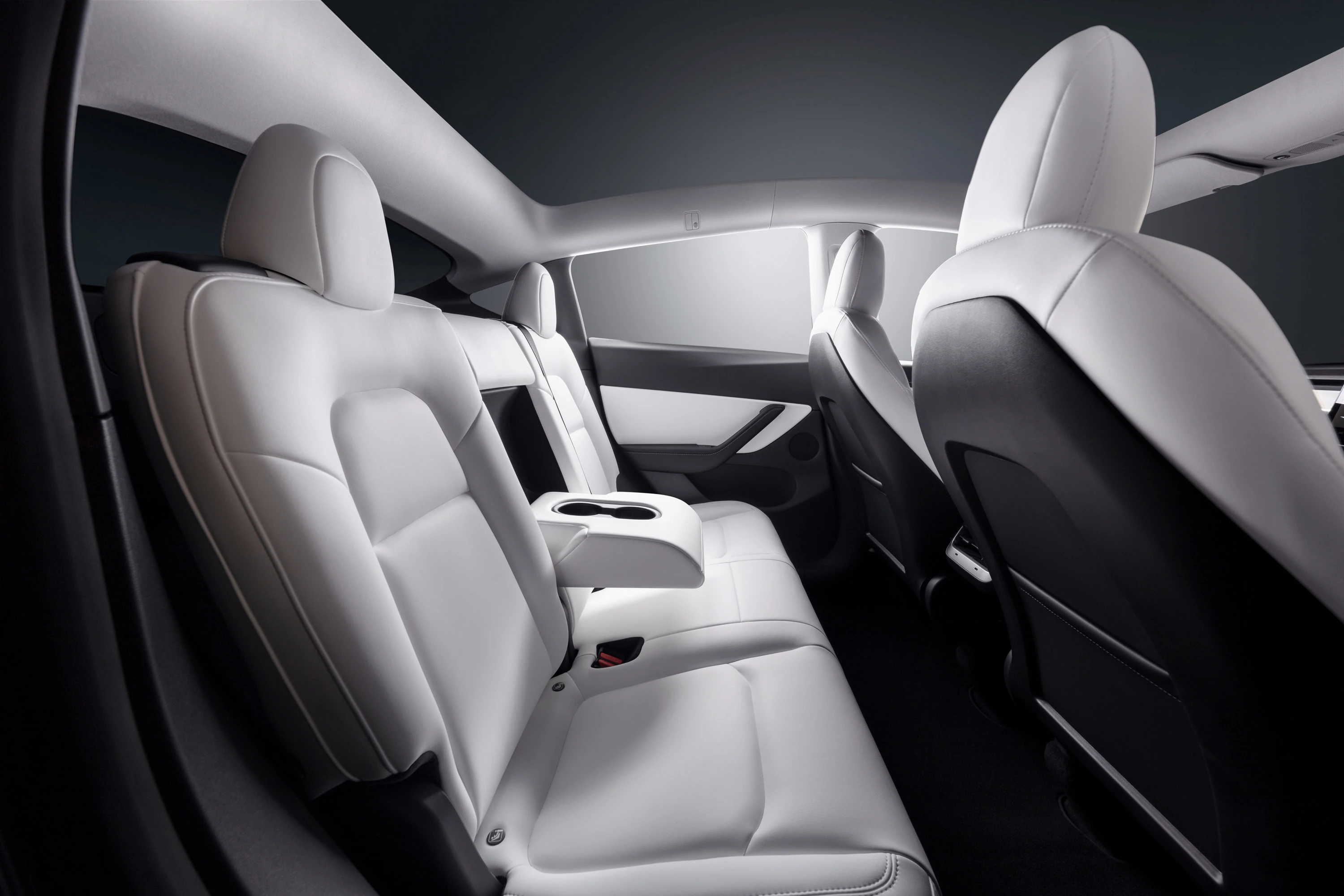 Tesla Model Y Performance (GEN1) secondrowseats view