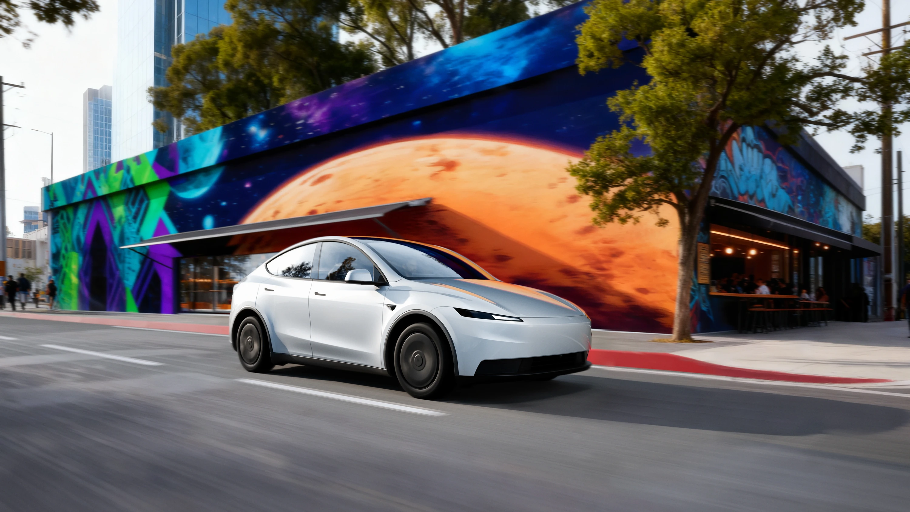 Tesla Model Y Standard electric vehicle