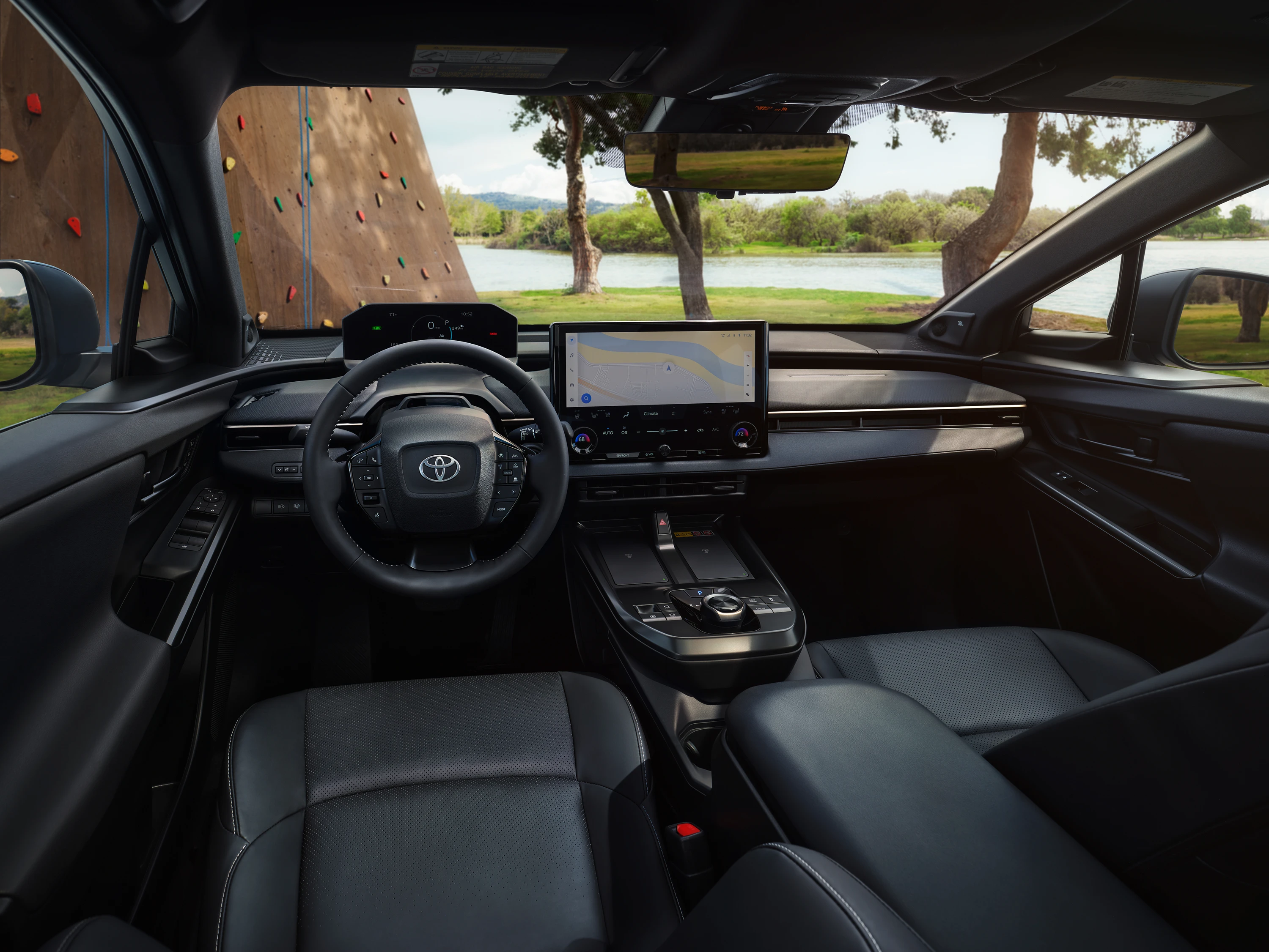 Toyota bZ AWD interior view