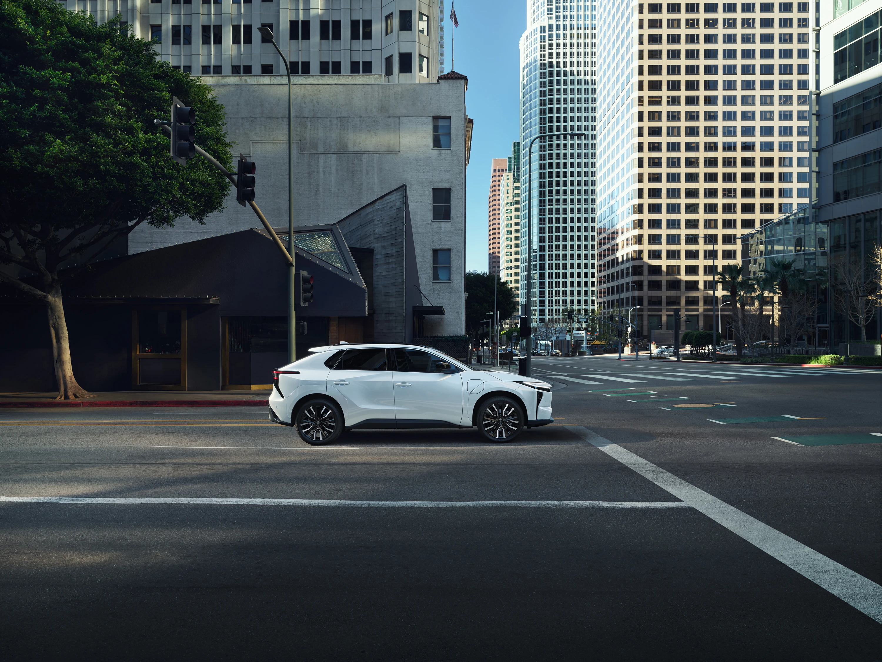Toyota bZ AWD exterior view