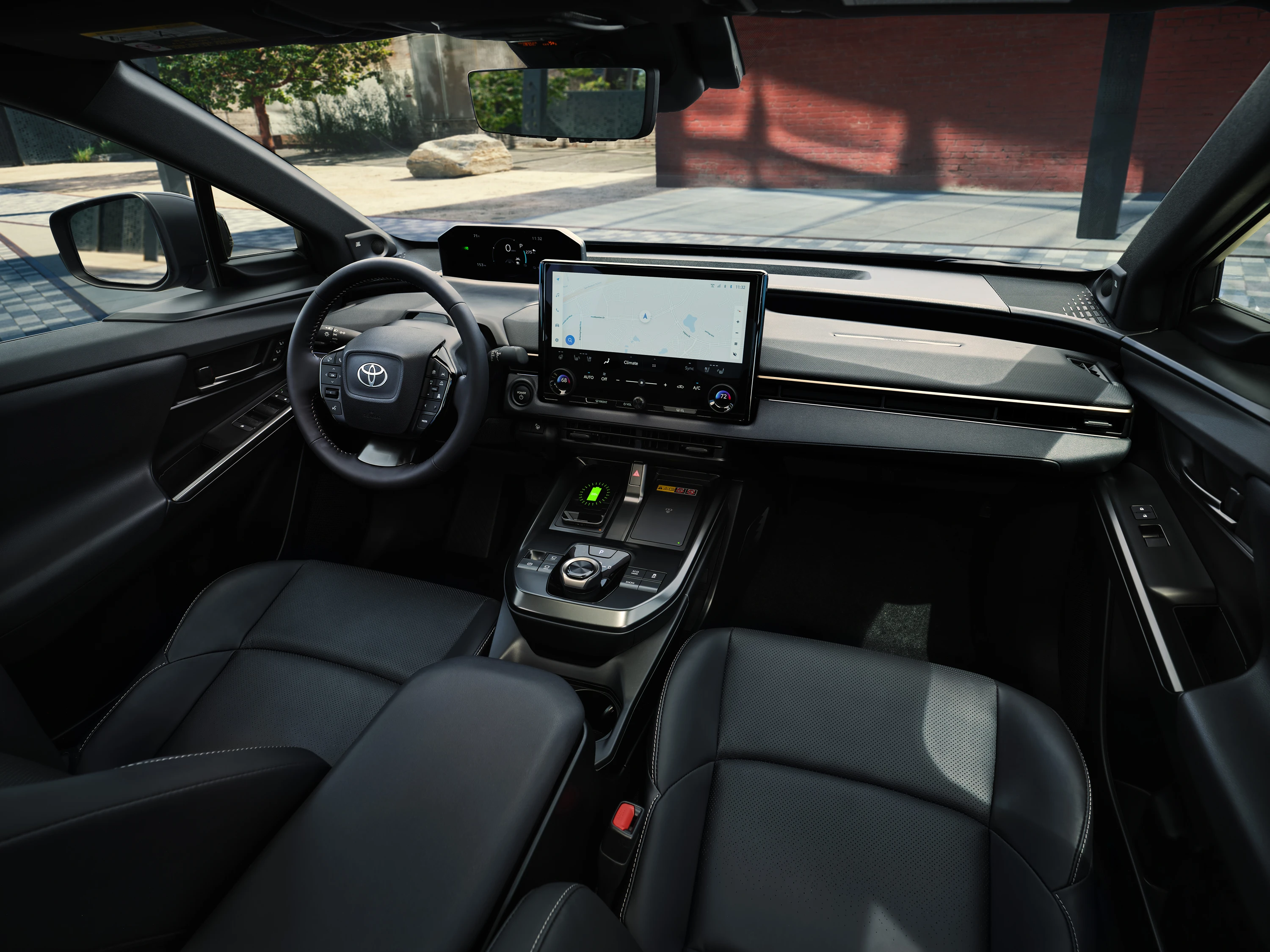 Toyota bZ FWD 57.7 kWh interior view