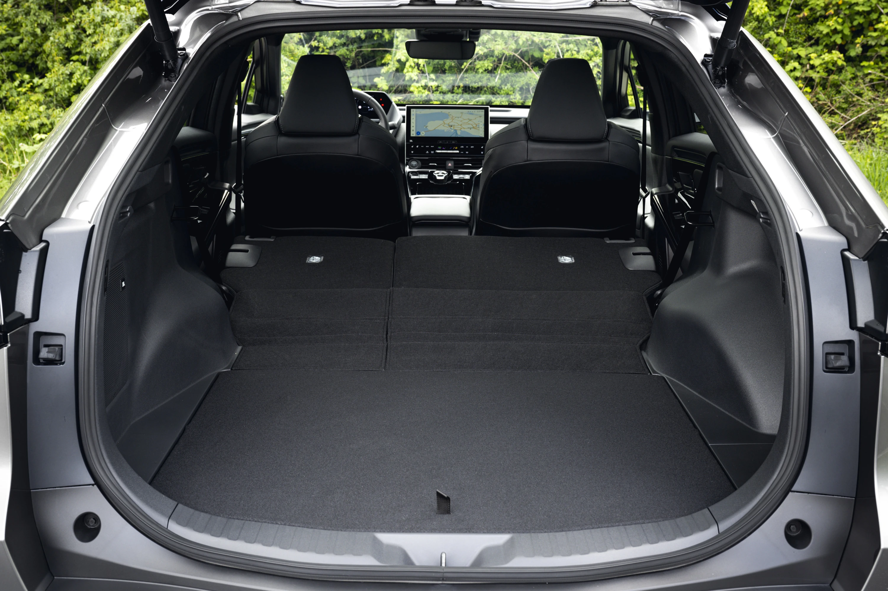Toyota bZ4X FWD trunk view