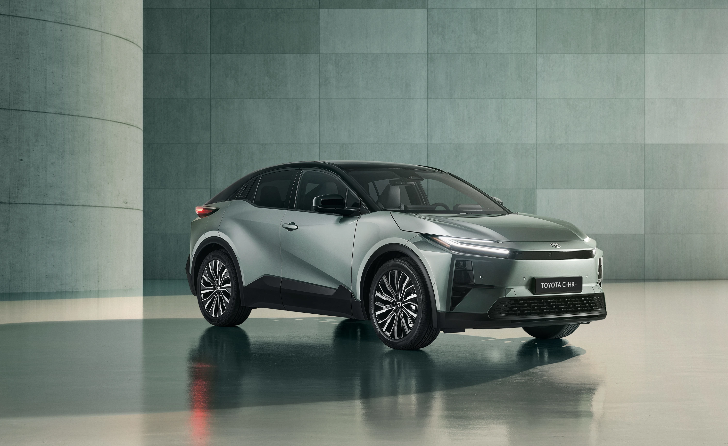 Toyota C-HR+ 57.7 kWh electric vehicle exterior