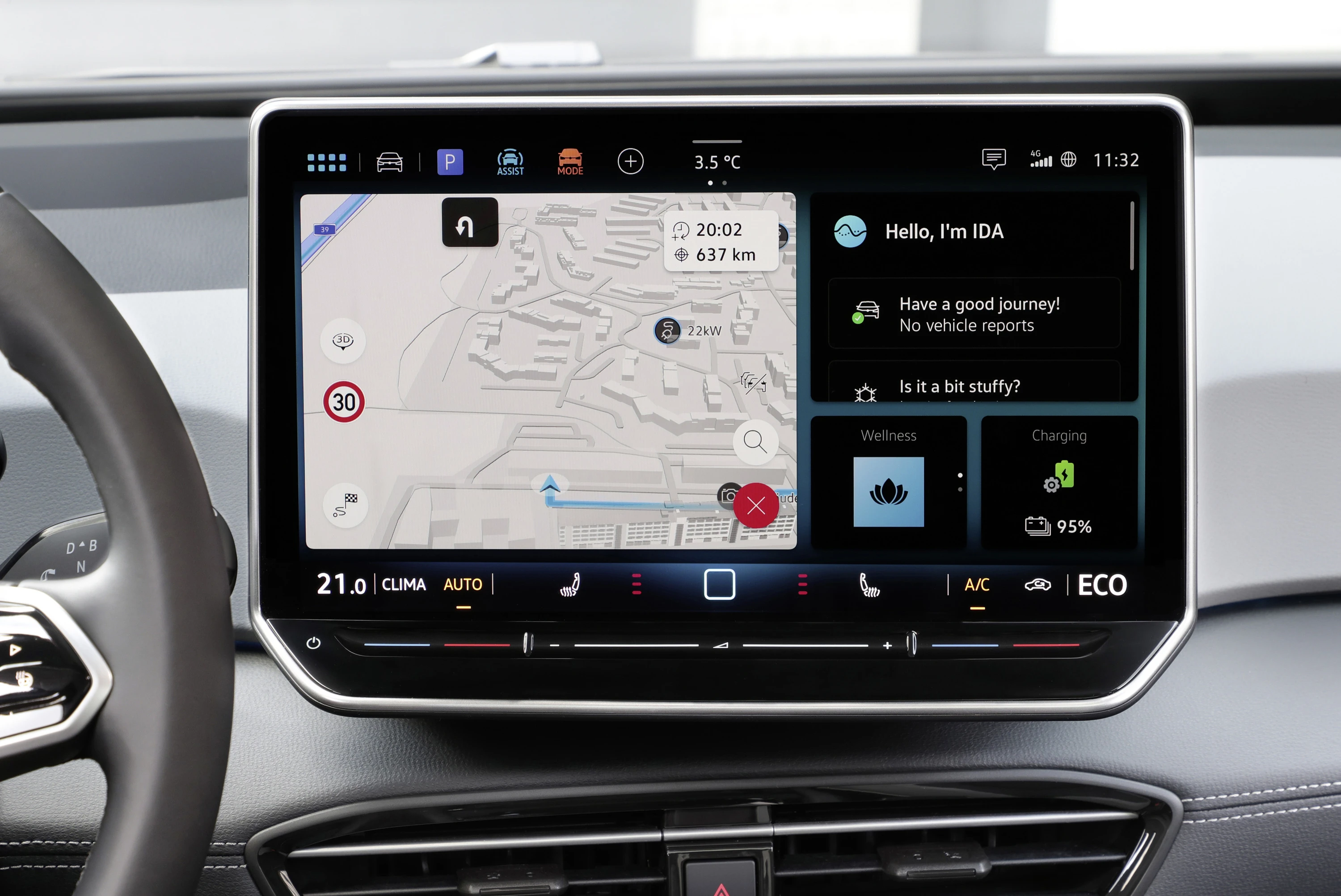 Volkswagen ID.3 Pure screens view