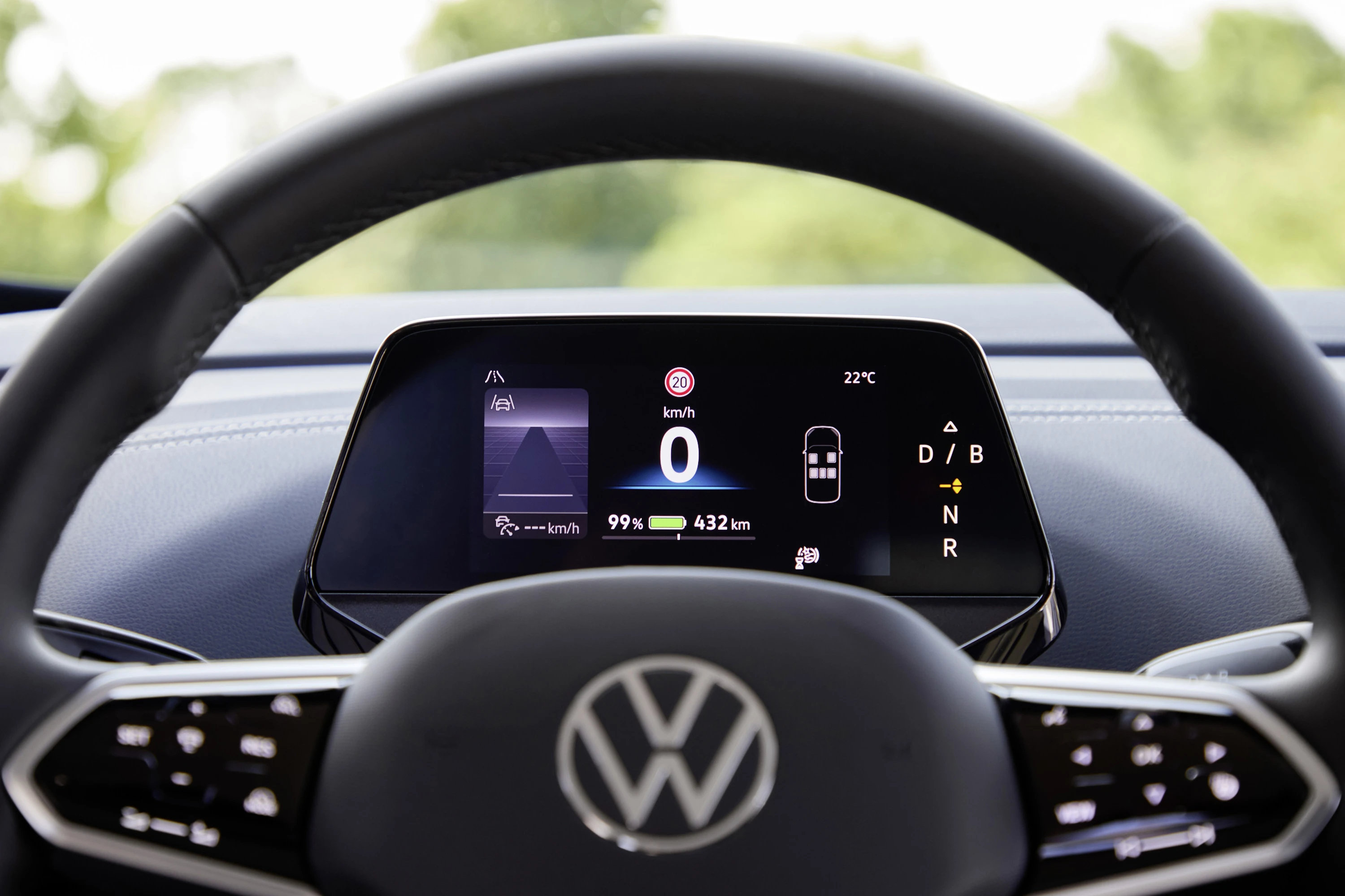 Volkswagen ID.4 Pro 4MOTION screens view