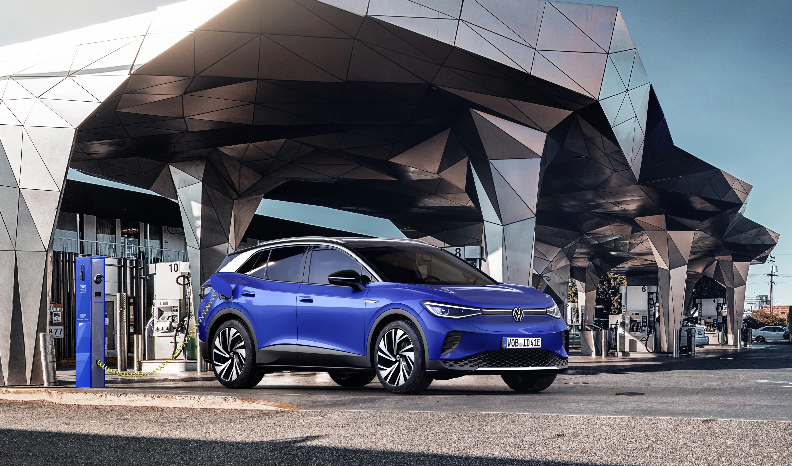 Volkswagen ID.4 Pro (GEN1) charging view