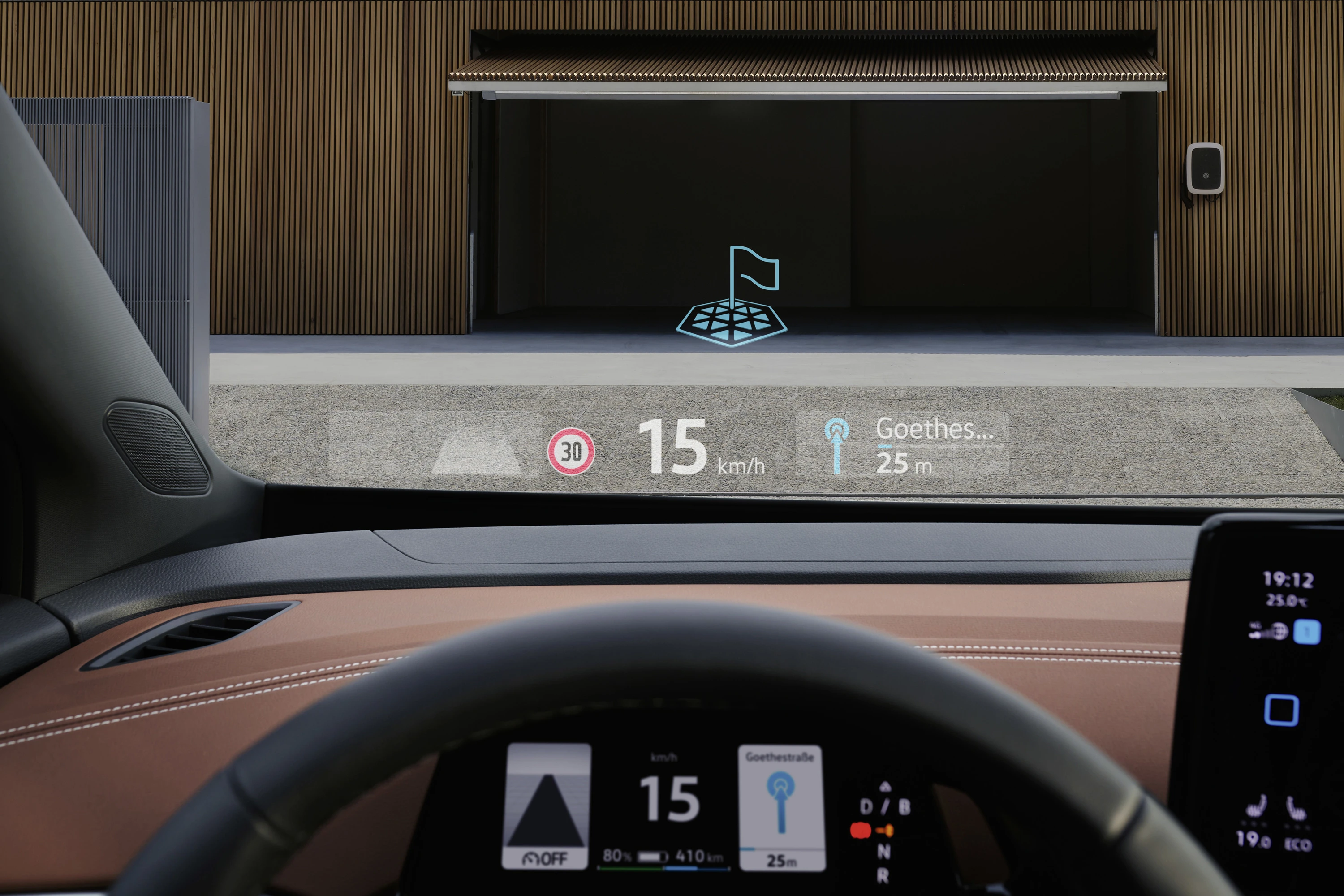 Volkswagen ID.5 Pro 4MOTION headupdisplay view
