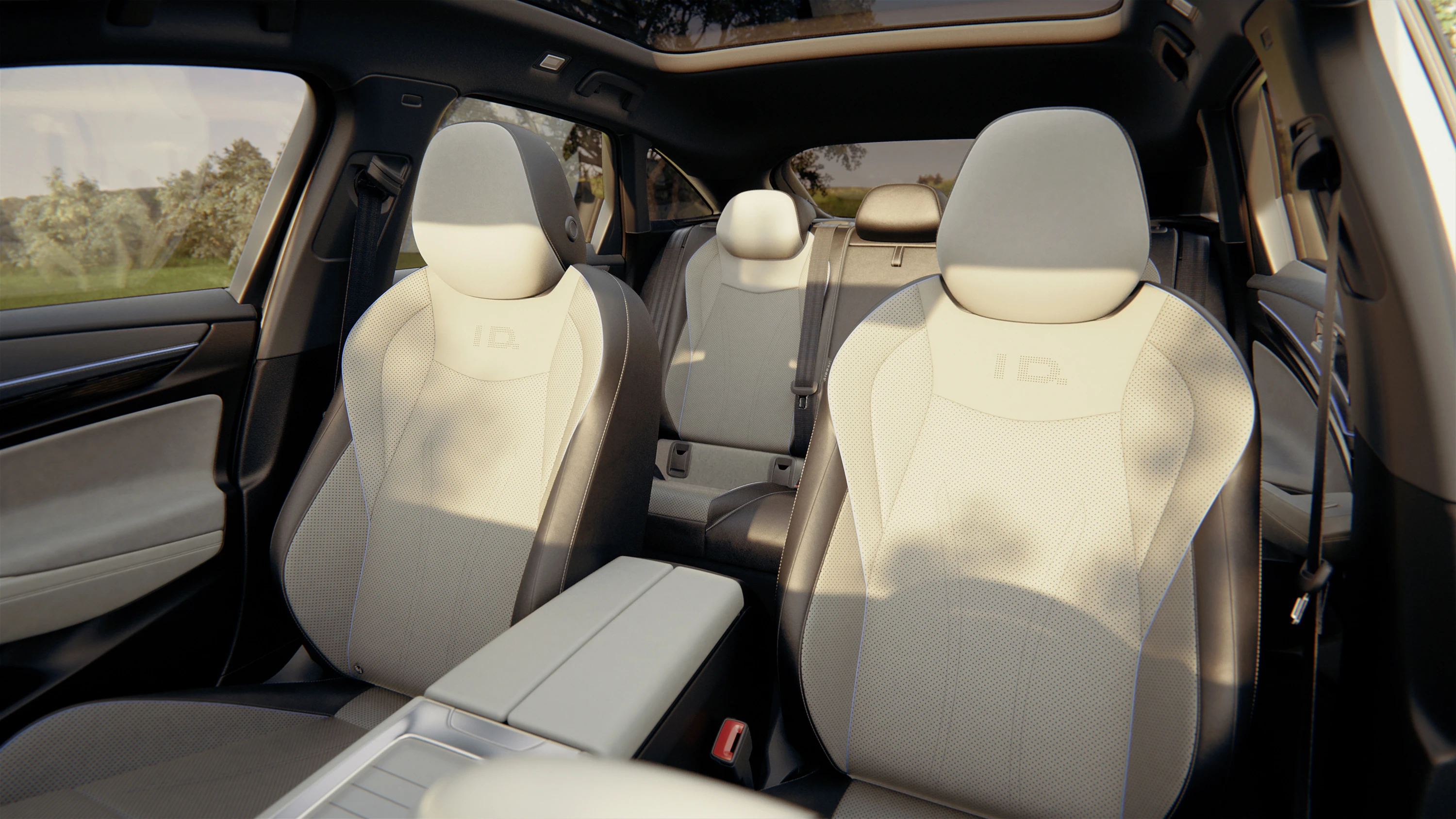Volkswagen ID.7 Pro S frontseats view