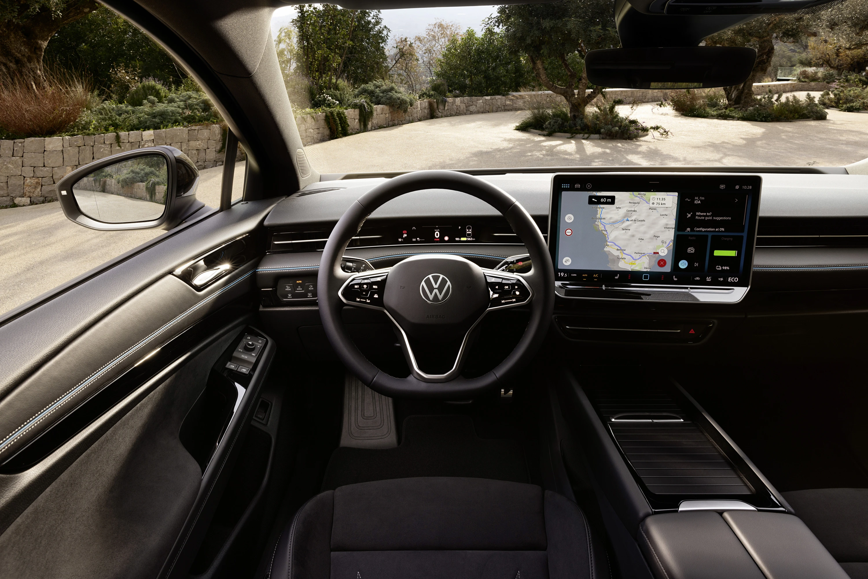 Volkswagen ID.7 Pro S screens view