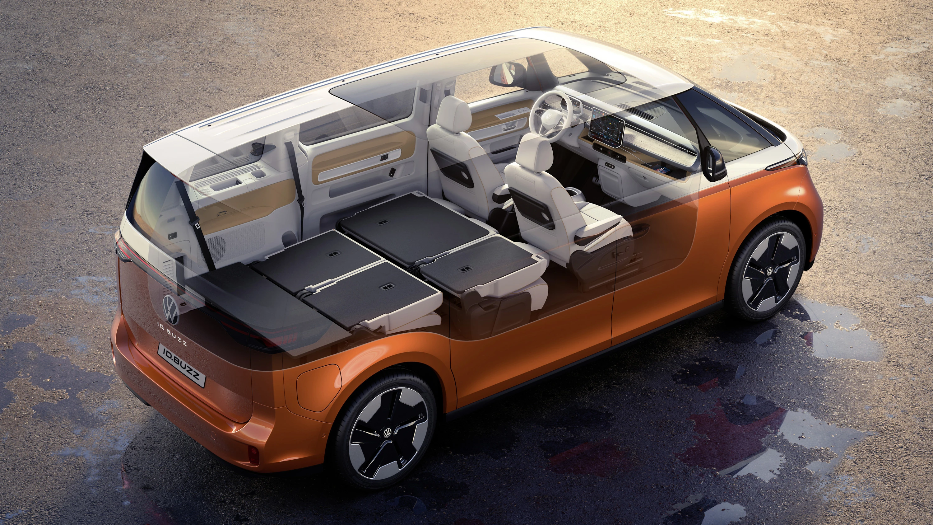 Volkswagen ID. Buzz LWB Pro 4MOTION 86 kWh trunk view
