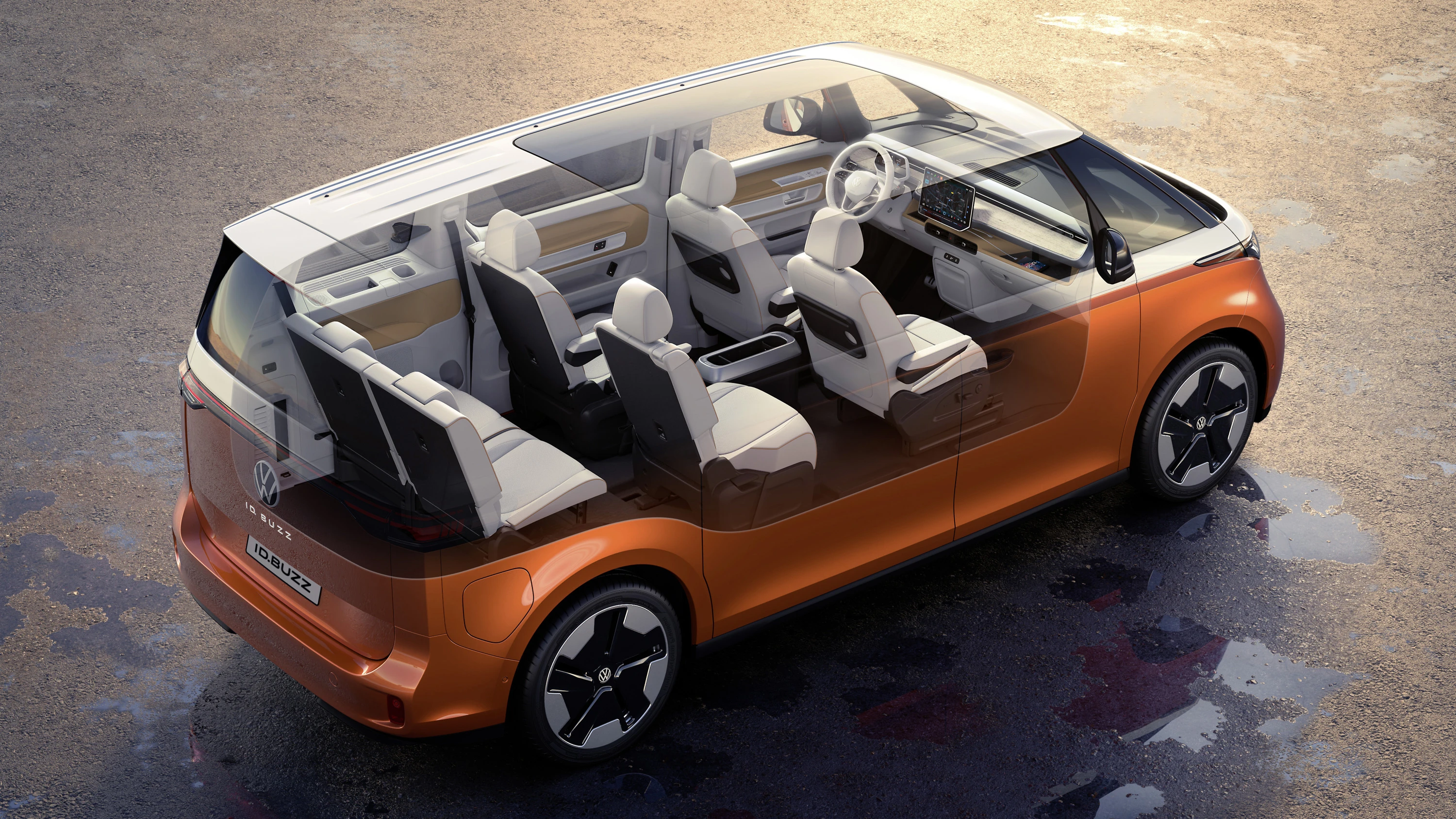 Volkswagen ID. Buzz LWB Pro 86 kWh seats view