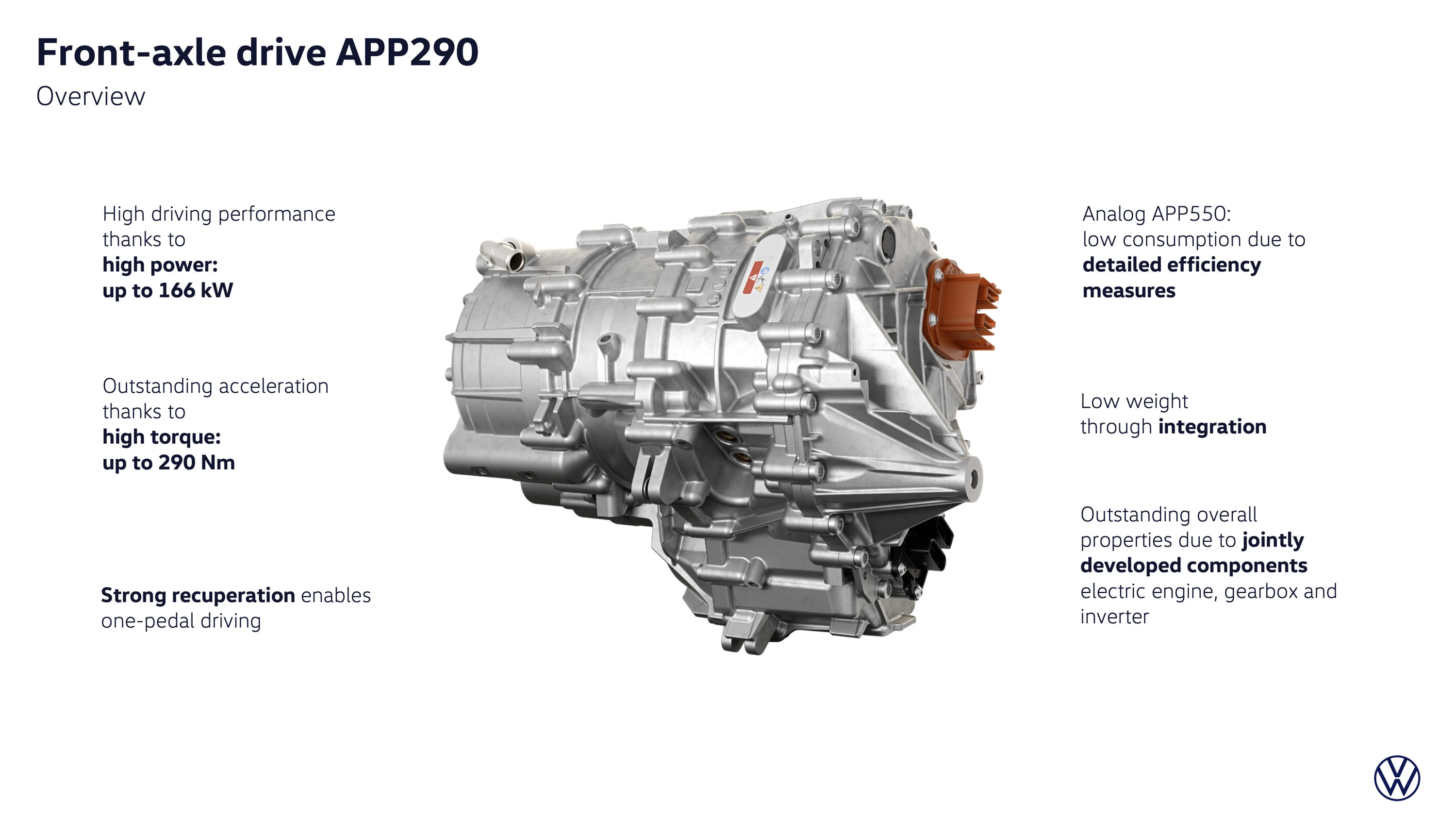 Volkswagen ID. Cross 85 kW technology view