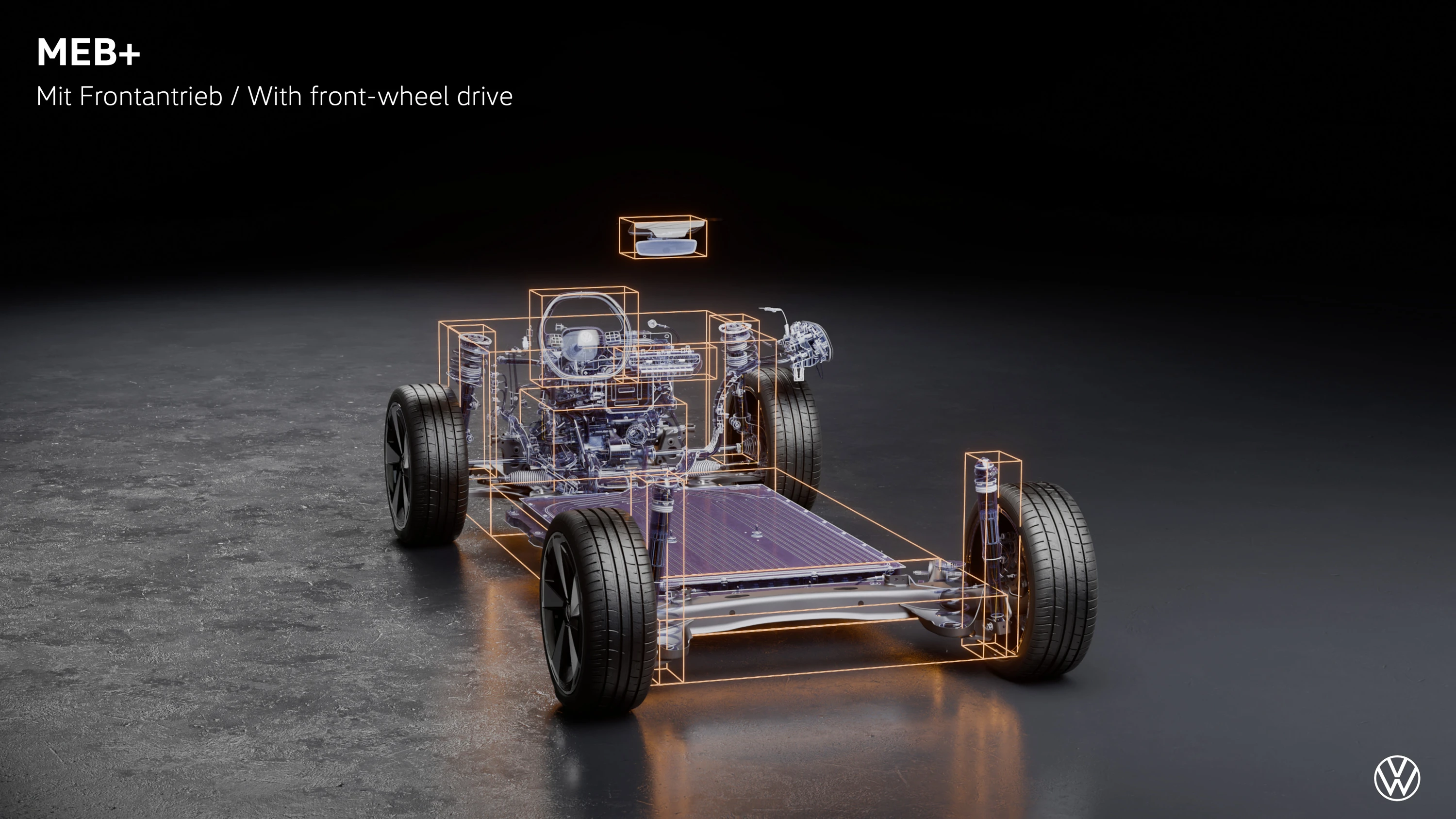 Volkswagen ID. Cross 85 kW chassis view
