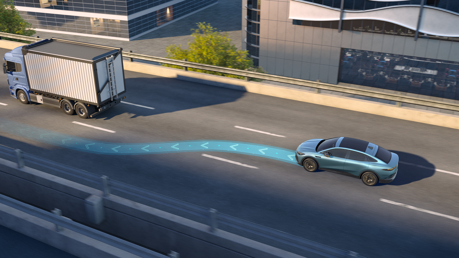 Volkswagen ID. UNYX 07 59.9 kWh RWD technology view