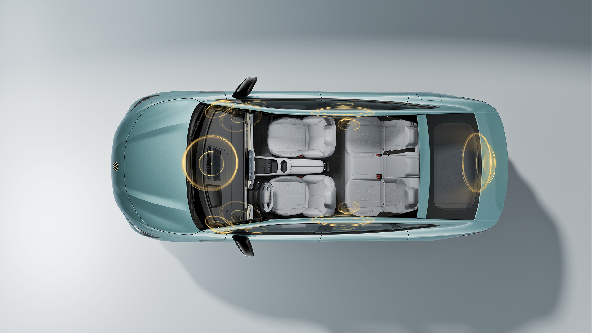Volkswagen ID. UNYX 07 59.9 kWh RWD speakers view