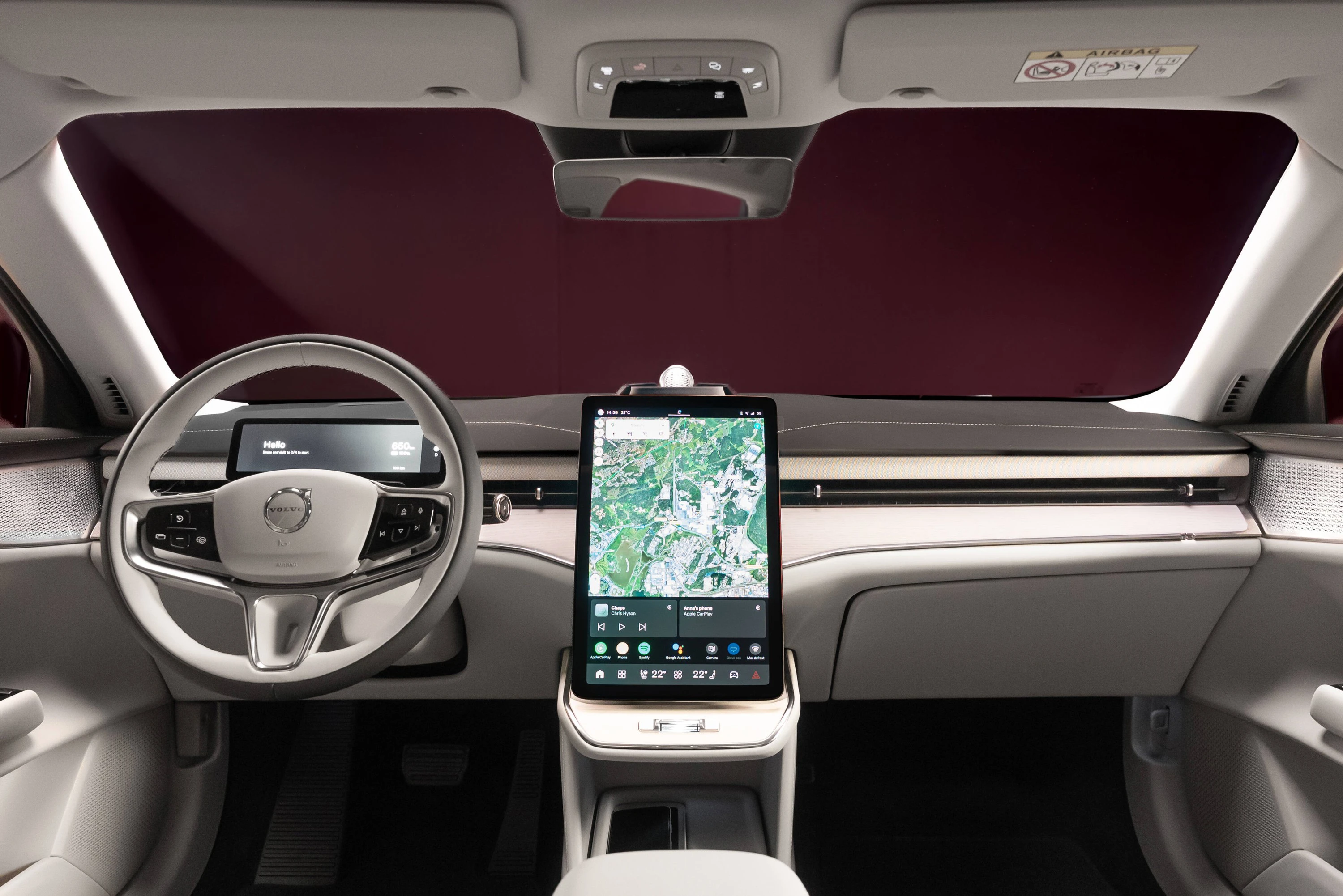 Volvo ES90 Single Motor Extended Range interior view
