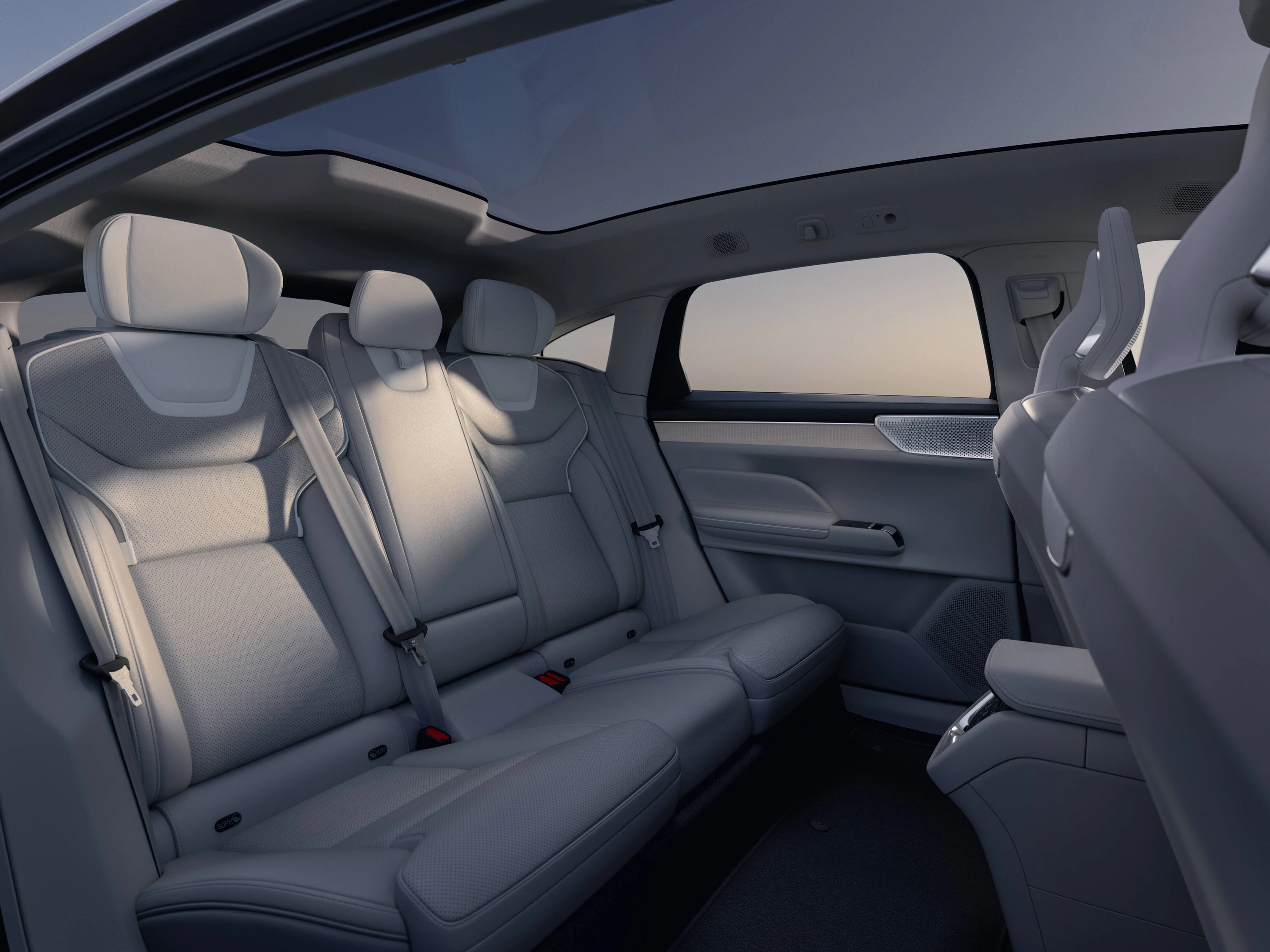 Volvo ES90 Single Motor Extended Range secondrowseats view