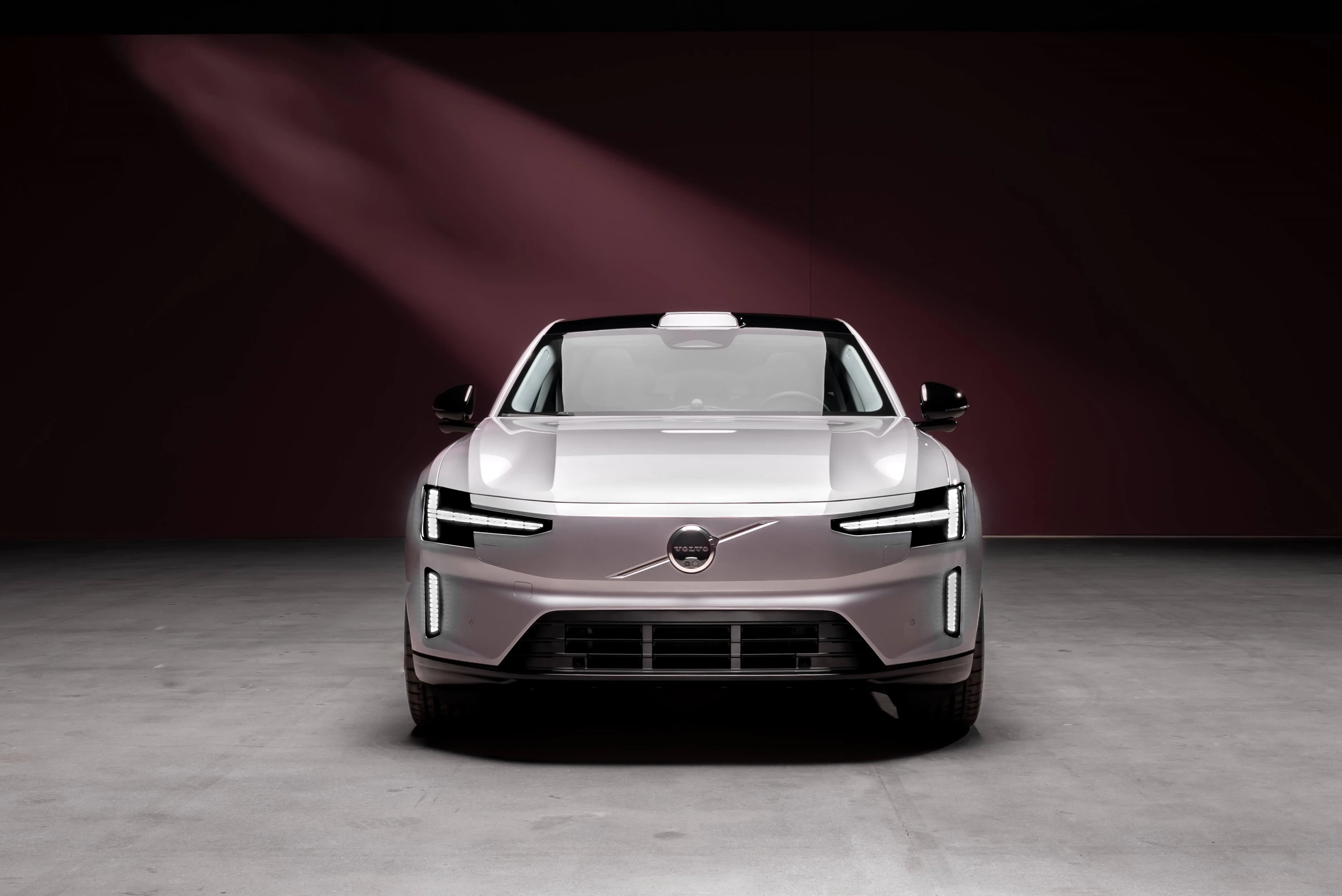 Volvo ES90 Twin Motor headlights view