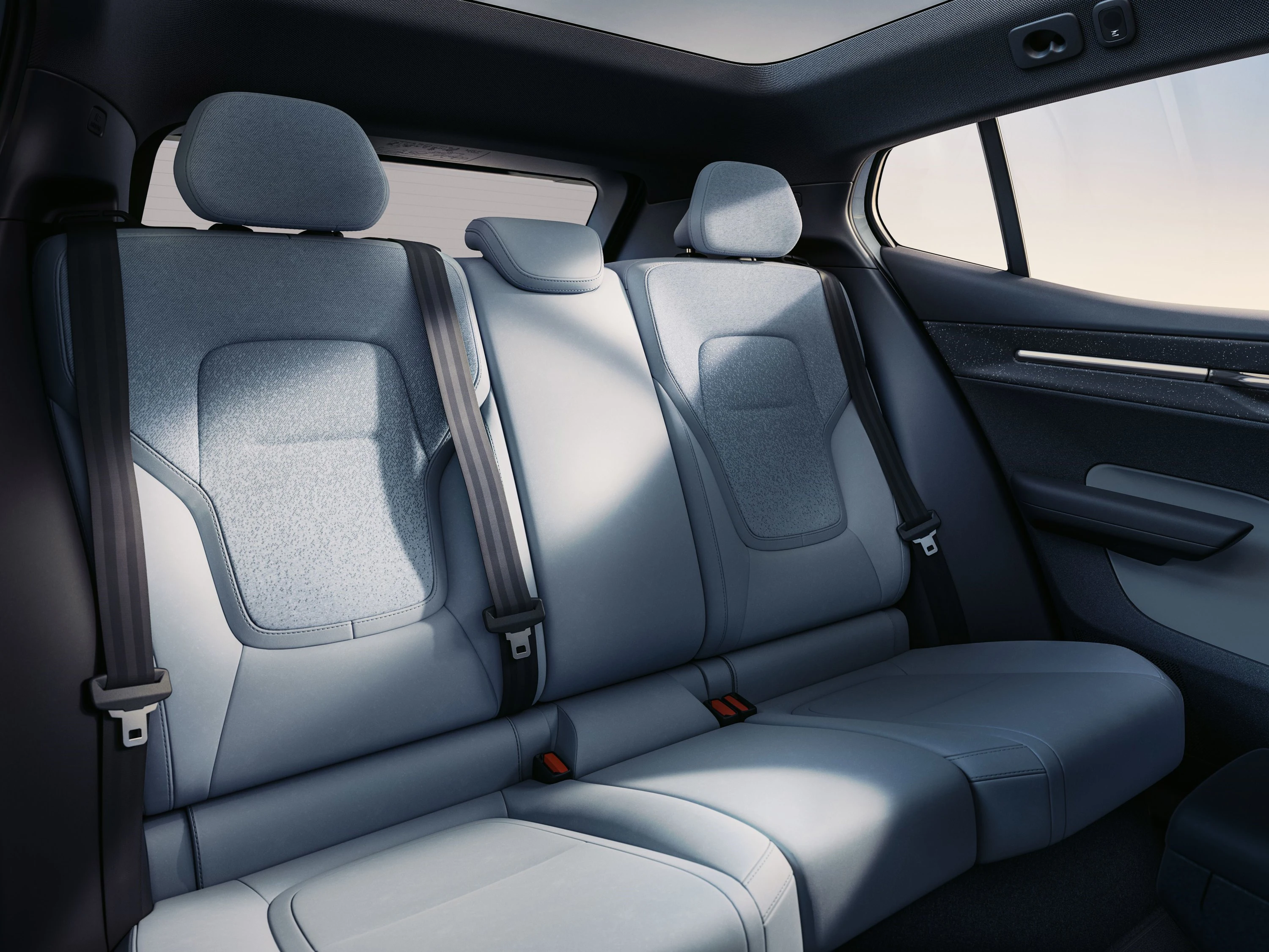 Volvo EX30 P5 Long Range secondrowseats view