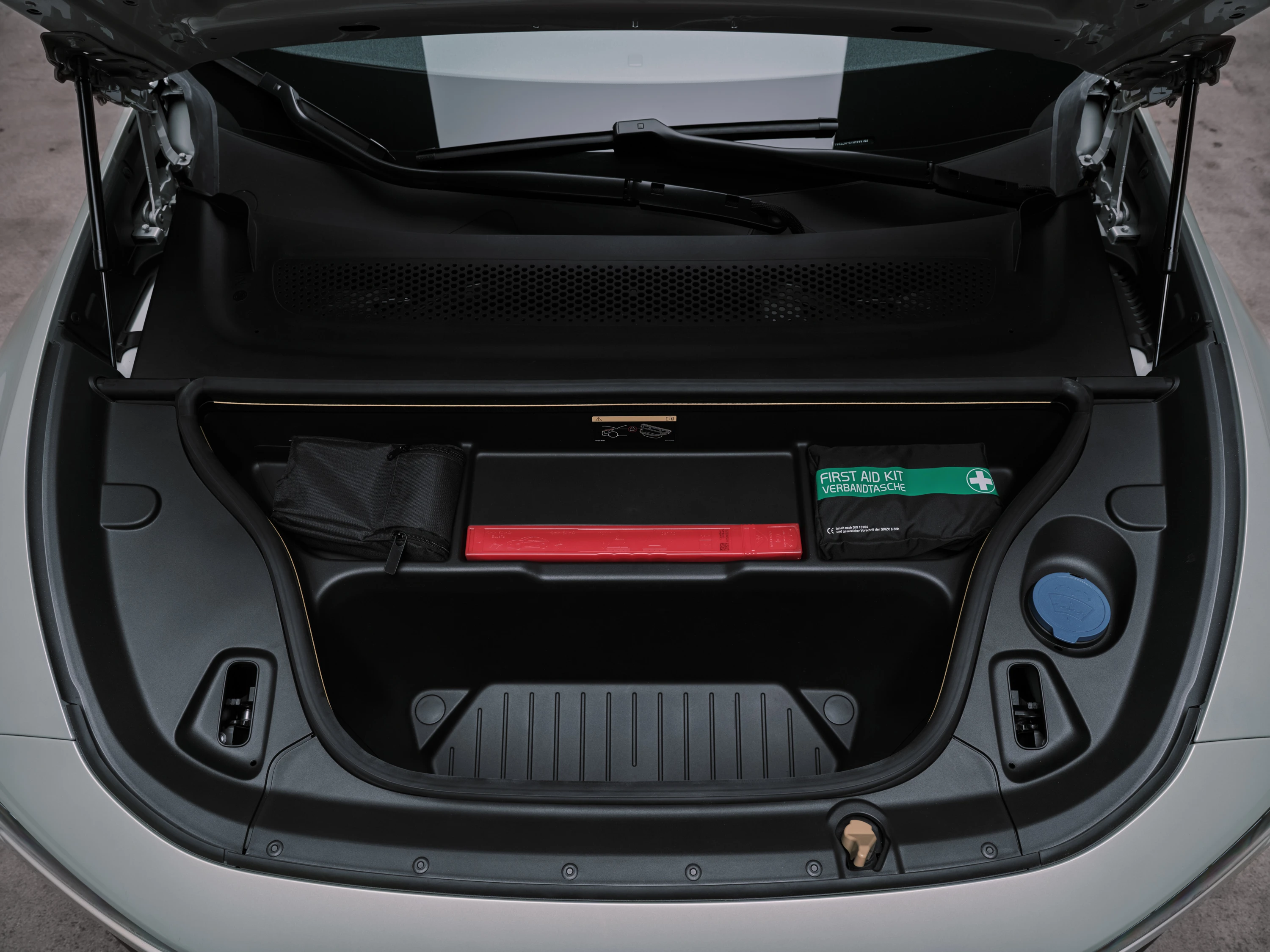 Volvo EX60 P12 AWD Electric frunk view