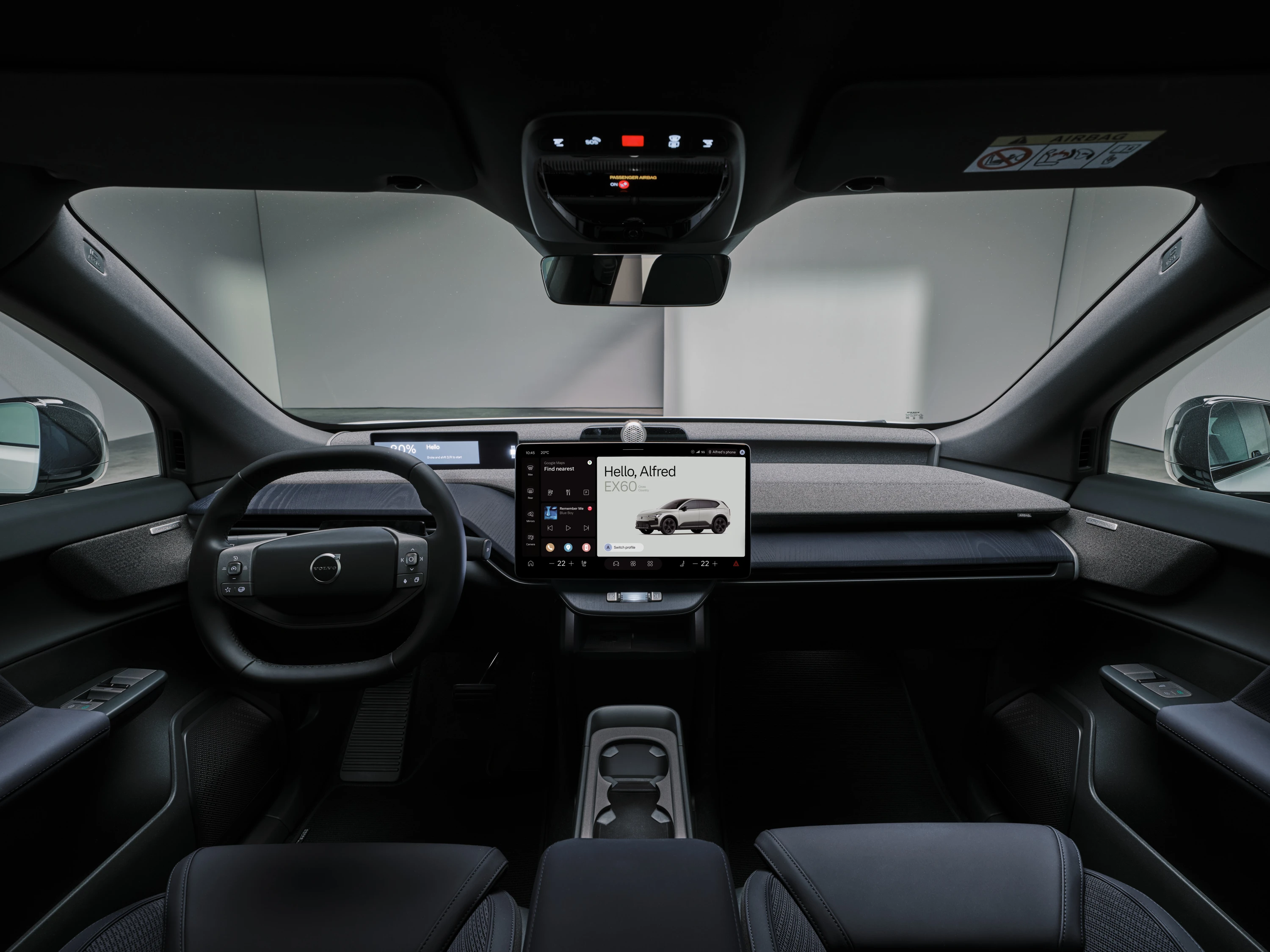 Volvo EX60 P6 Electric interior view