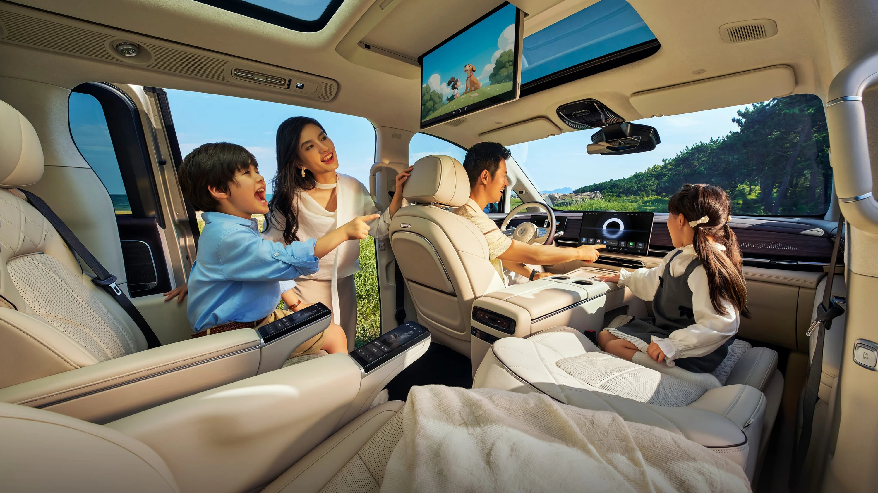 Voyah Dream Ultra Long Range Performance AWD interior view