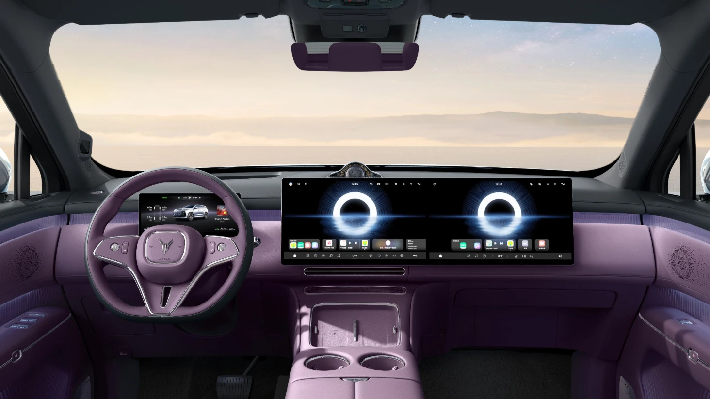 VOYAH Taishan X8 120 kWh interior view