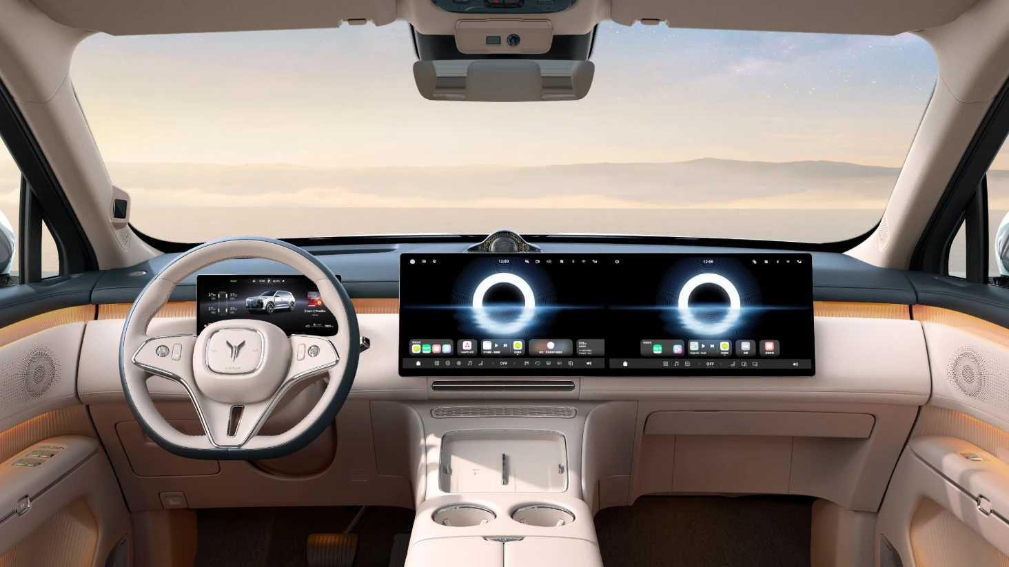 VOYAH Taishan X8 120 kWh interior view
