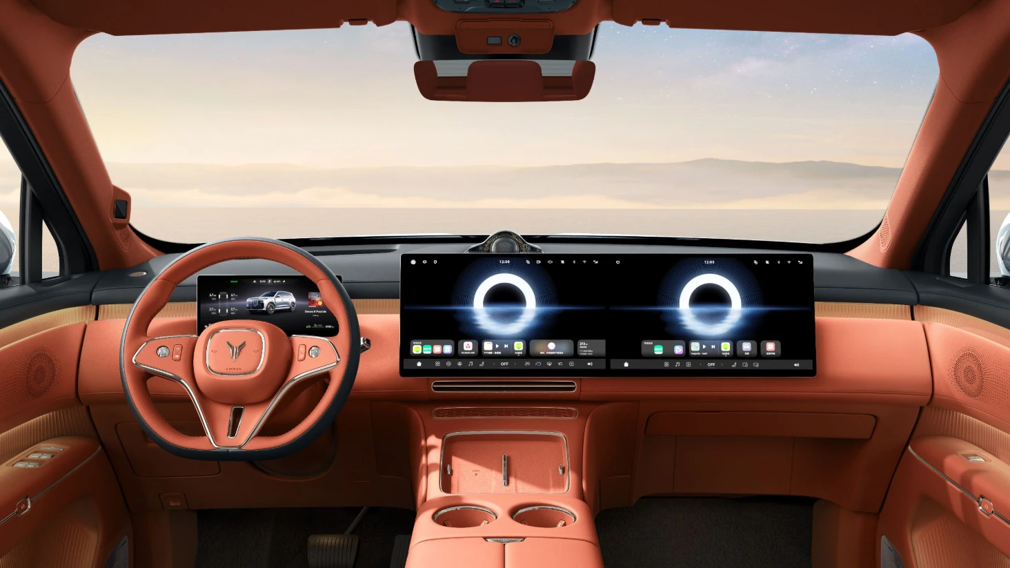 VOYAH Taishan X8 120 kWh interior view