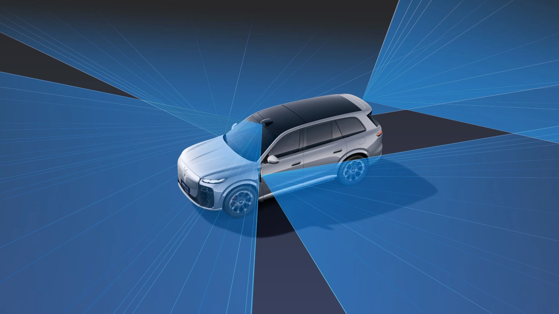 VOYAH Taishan X8 98 kWh sensors view