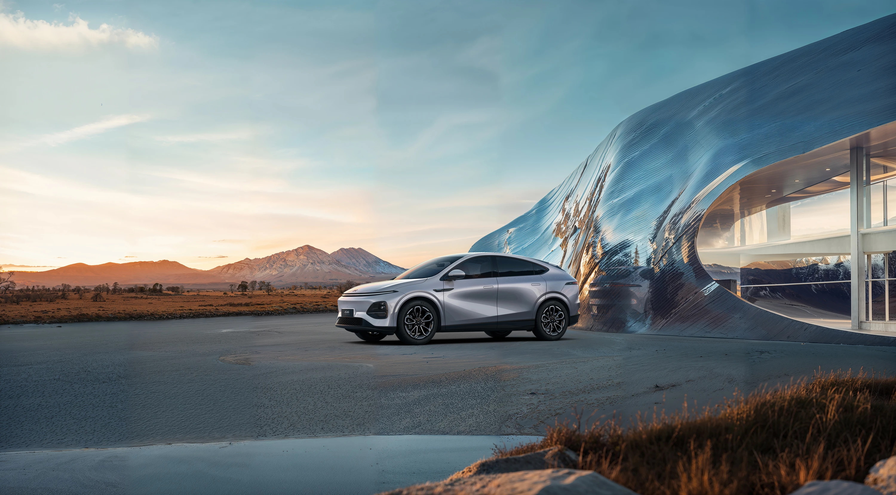 Xpeng G6 RWD Long Range exterior view