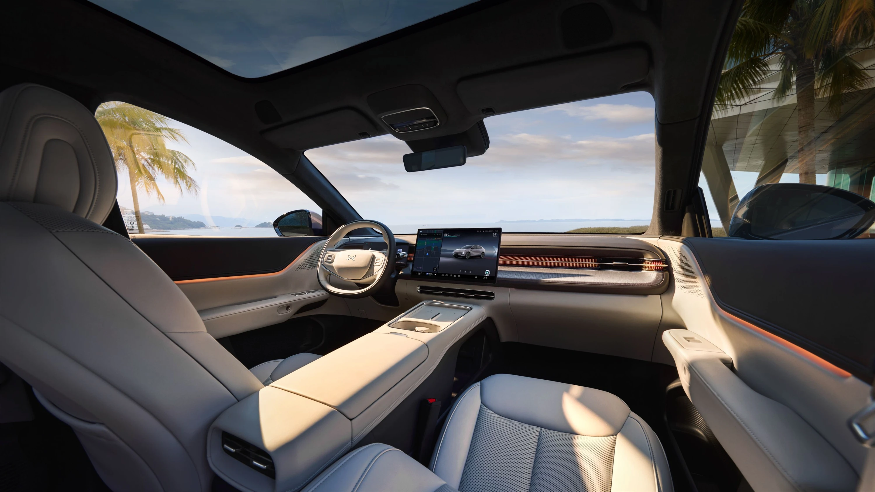 Xpeng G6 RWD Long Range interior view