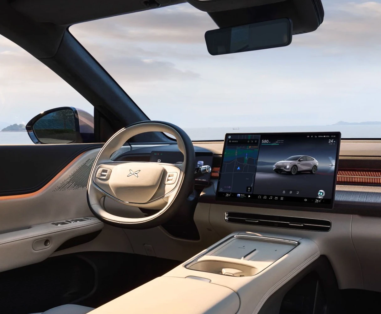 Xpeng G6 RWD Long Range interior view