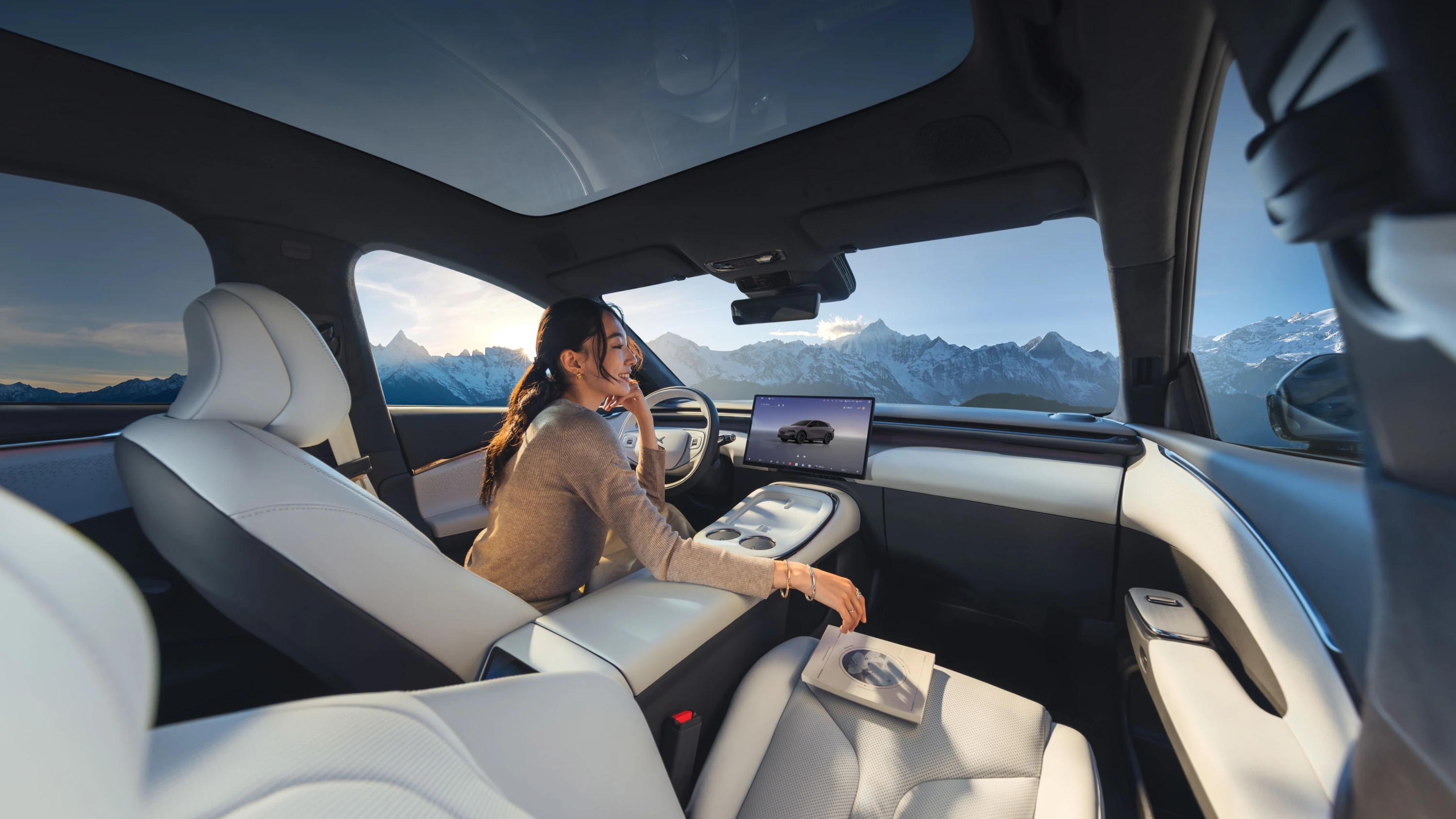 XPENG G7 602 Max interior view