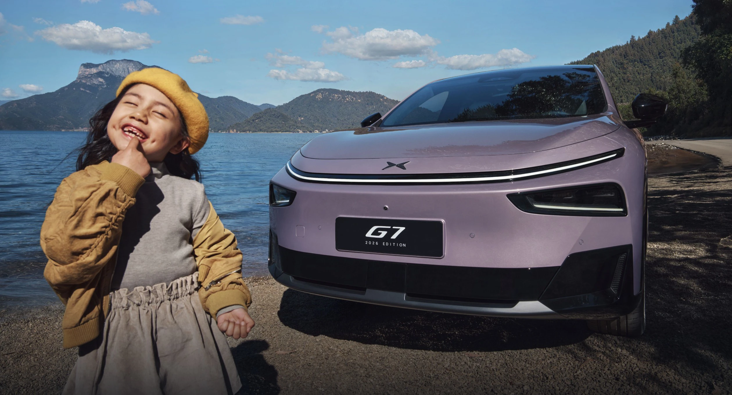 XPENG G7 702 Max lifestyle view