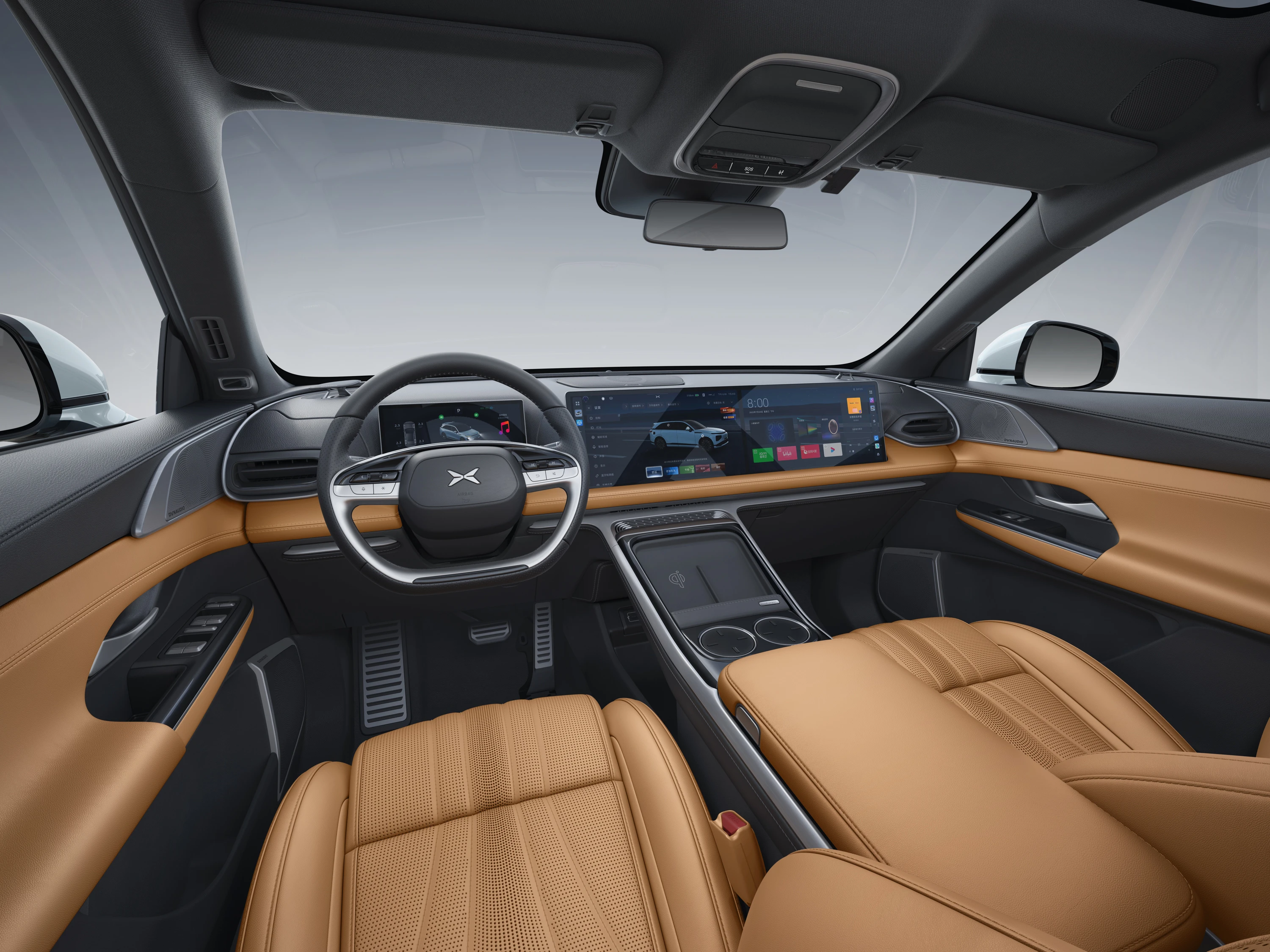 XPENG G9 RWD Standard Range interior view