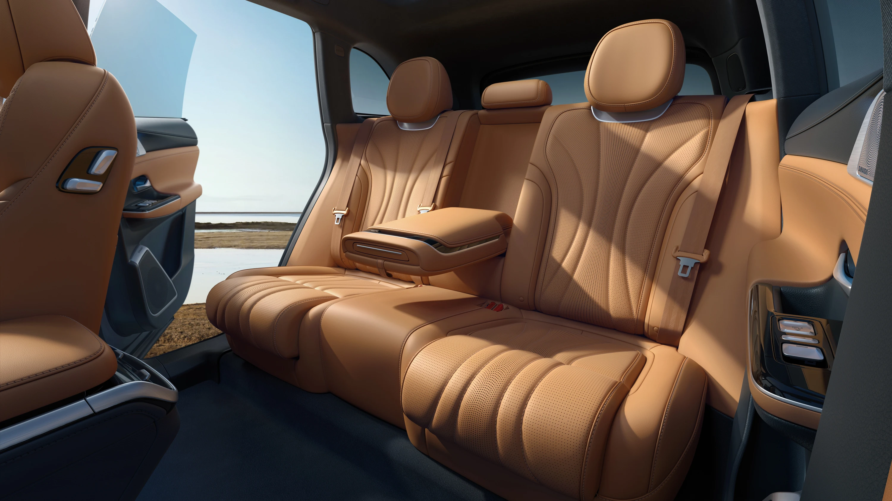 XPENG G9 RWD Standard Range secondrowseats view