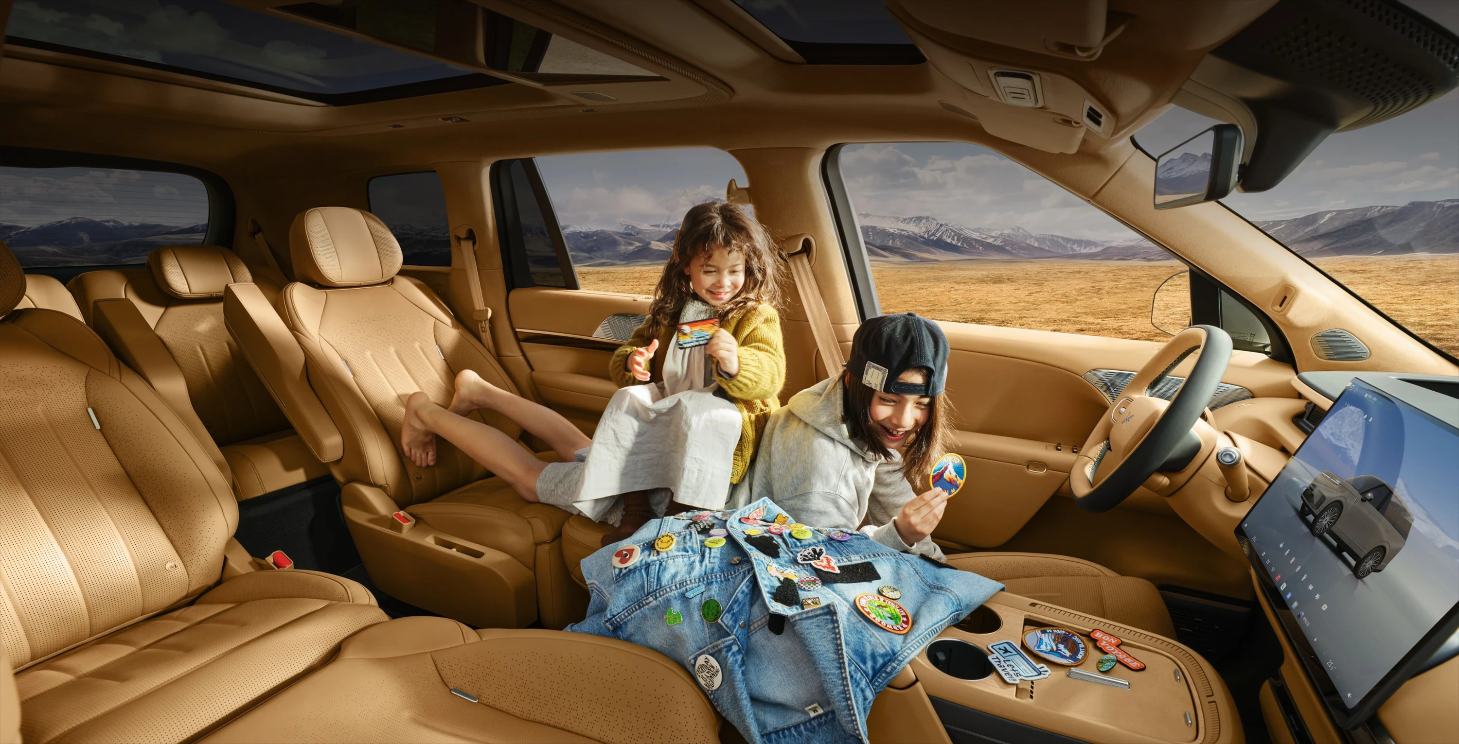 XPENG GX 110 kWh AWD lifestyle view