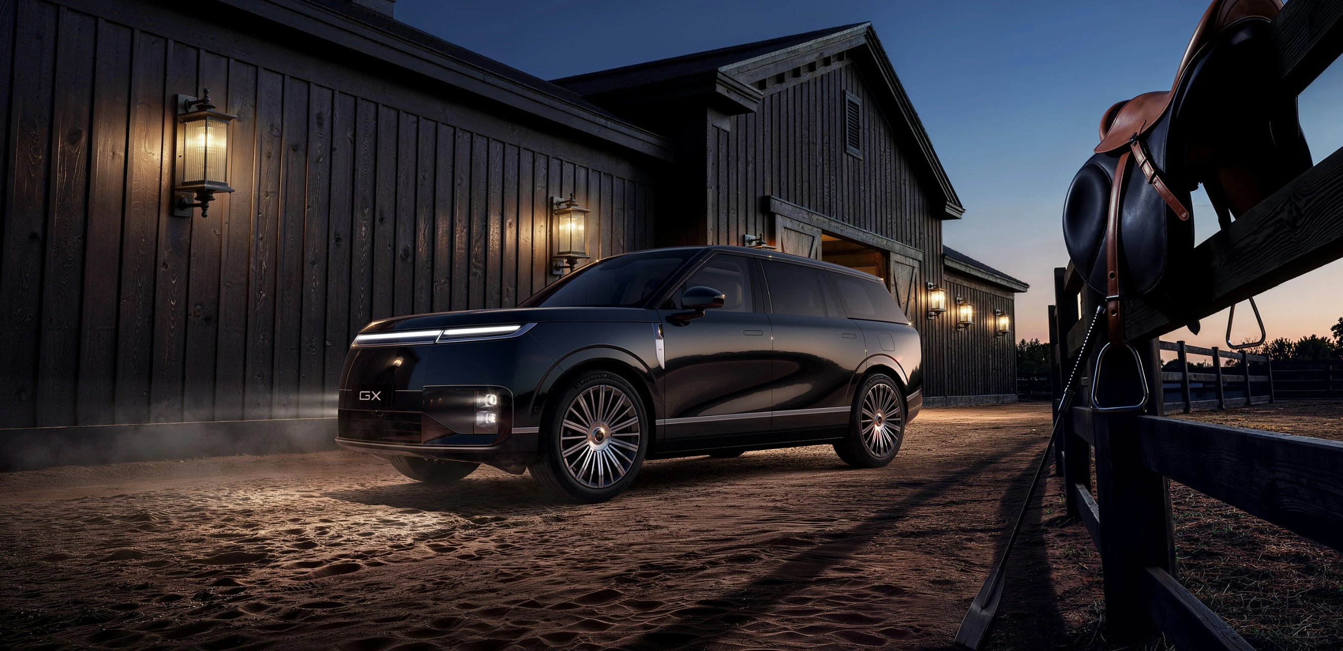 XPENG GX 110 kWh AWD exterior view