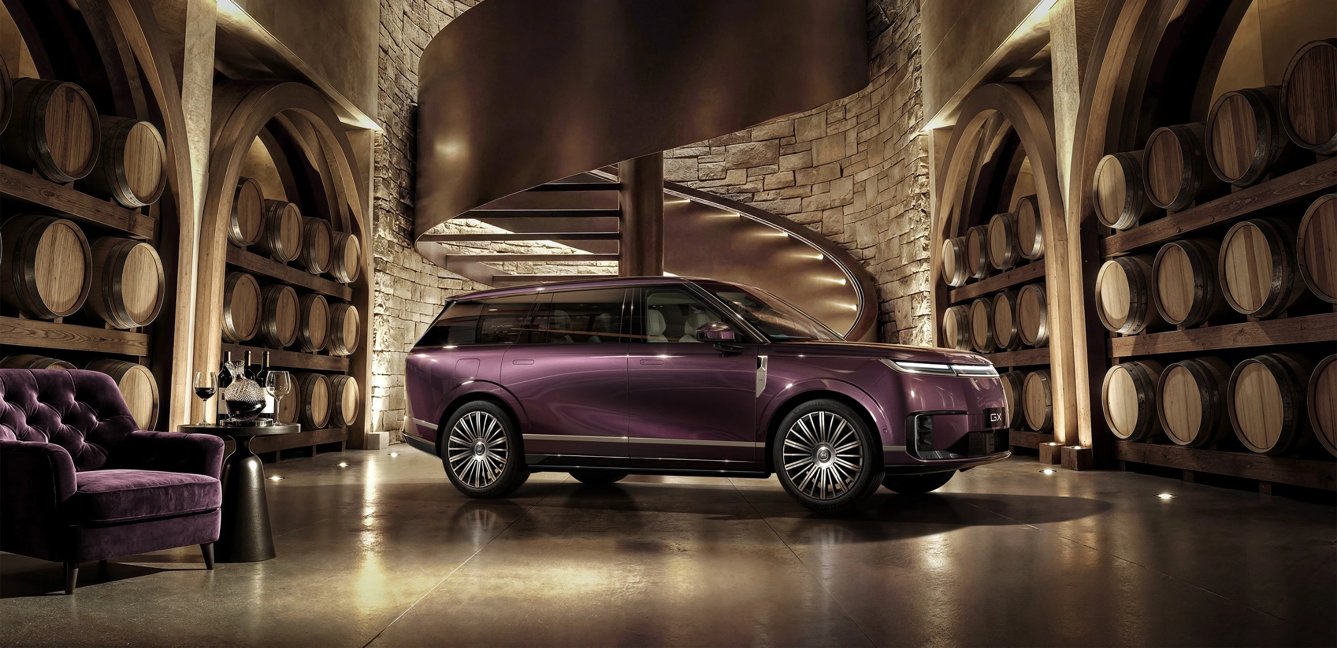 XPENG GX 110 kWh AWD exterior view
